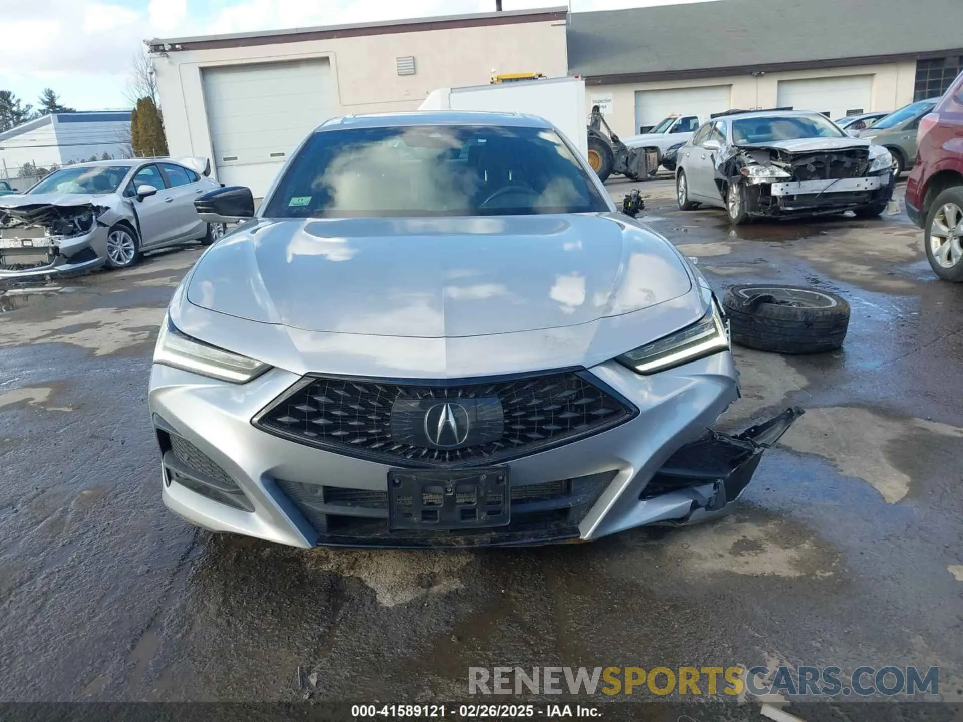 13 Photograph of a damaged car 19UUB6F5XMA012031 ACURA TLX 2021