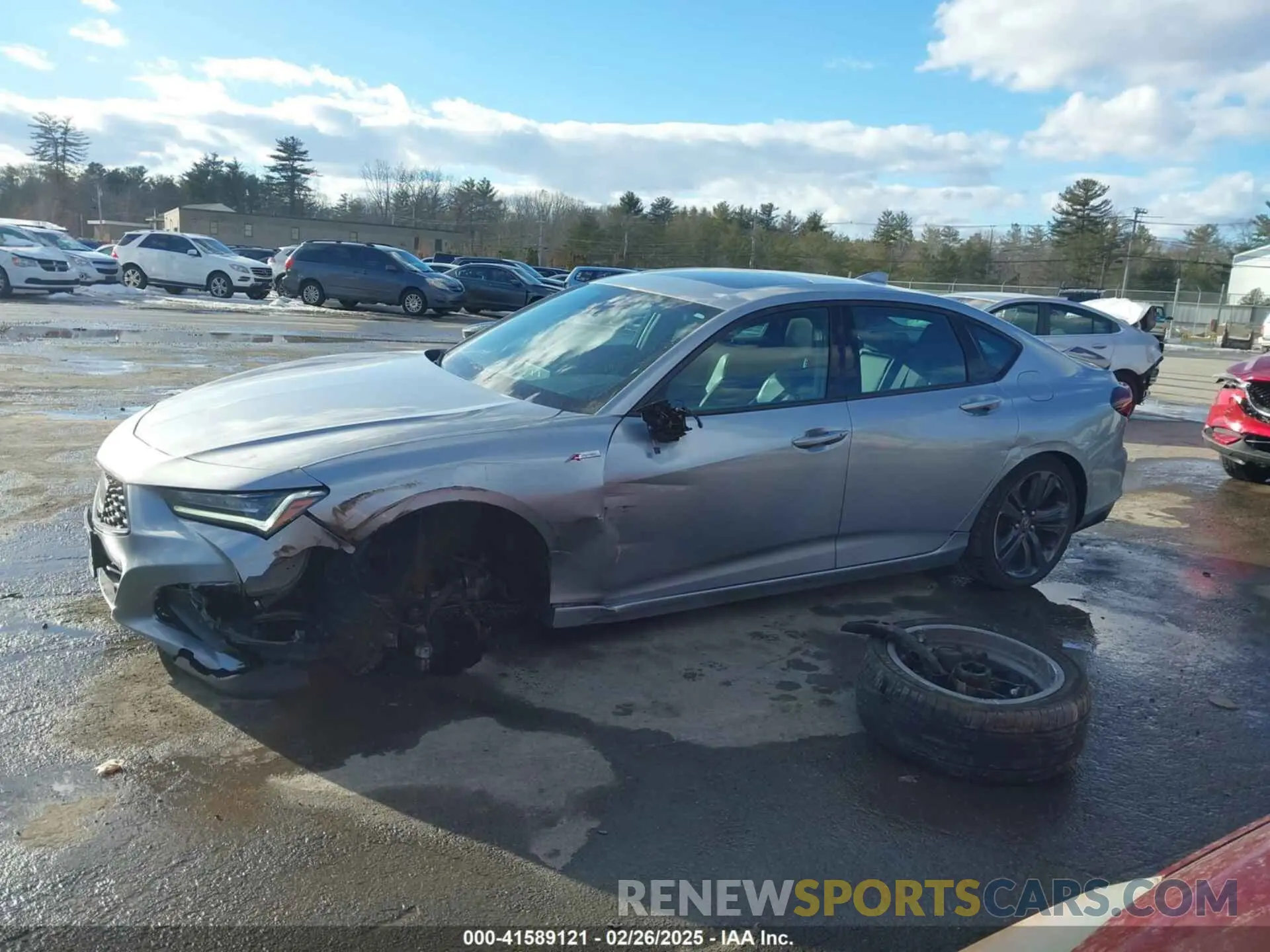 15 Photograph of a damaged car 19UUB6F5XMA012031 ACURA TLX 2021