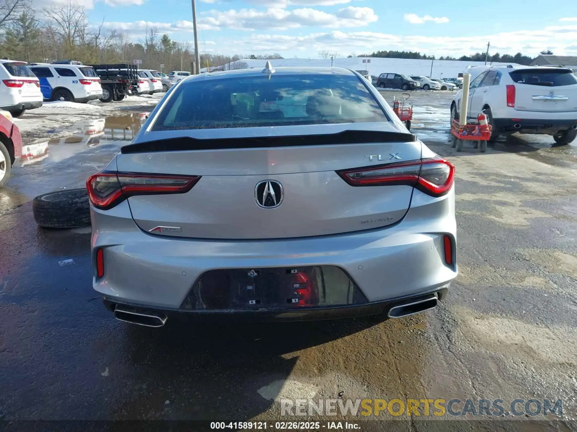 17 Photograph of a damaged car 19UUB6F5XMA012031 ACURA TLX 2021