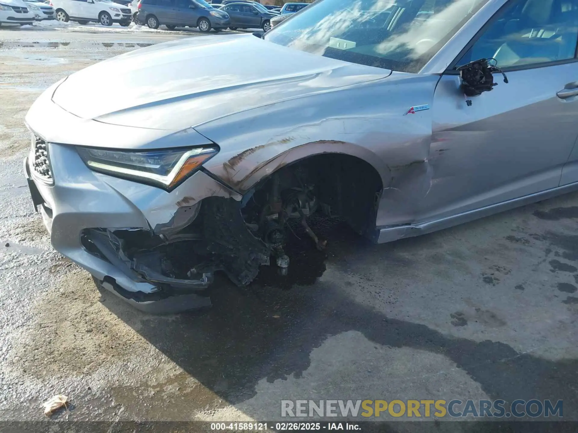 6 Photograph of a damaged car 19UUB6F5XMA012031 ACURA TLX 2021