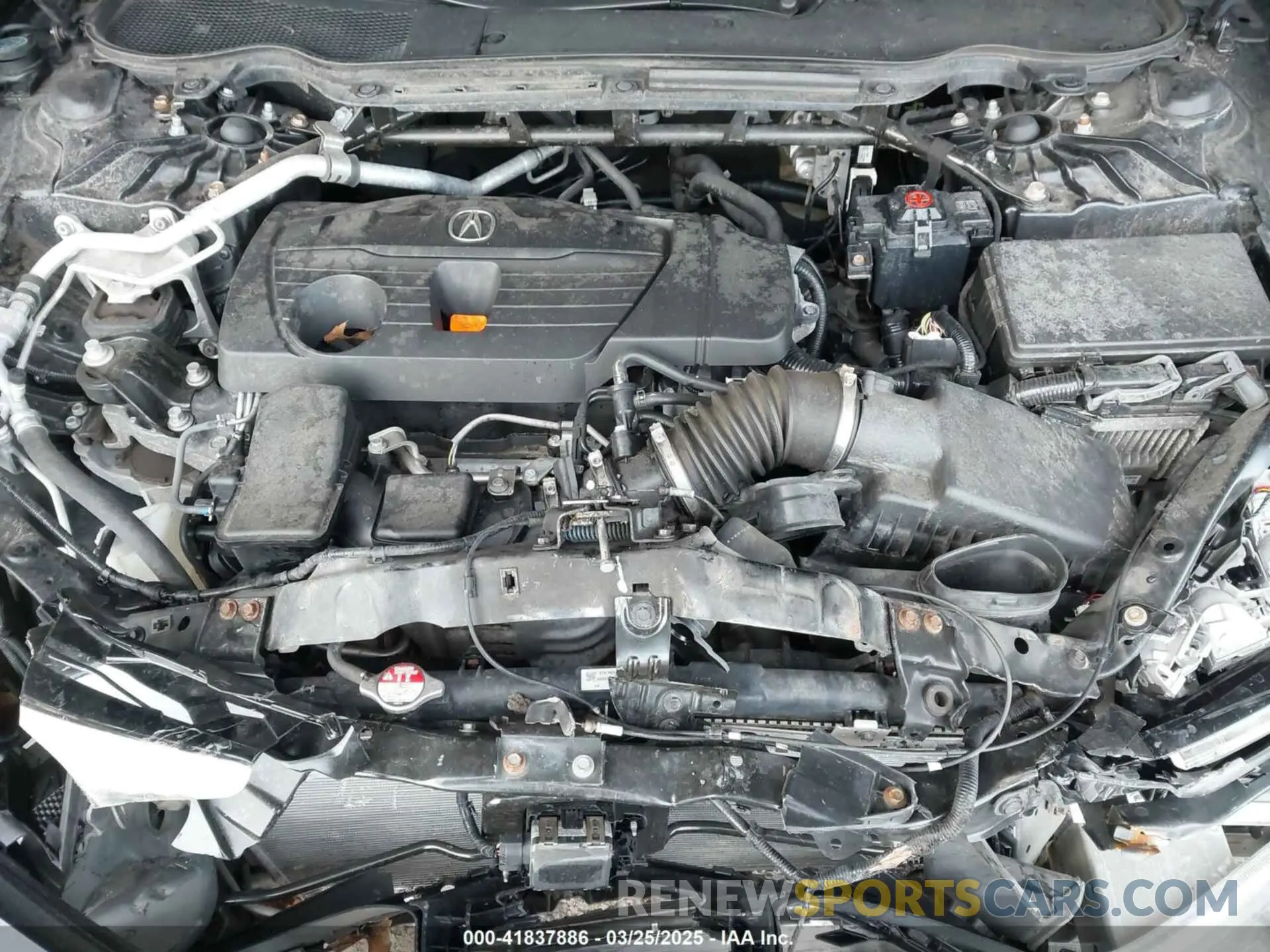 10 Photograph of a damaged car 19UUB6F60MA011236 ACURA TLX 2021