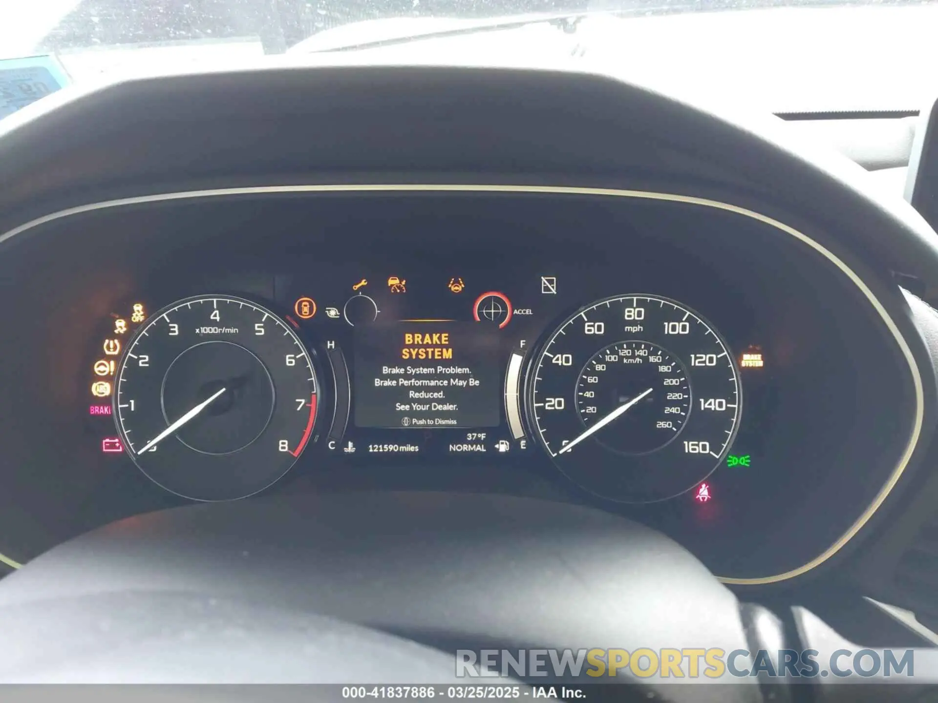 7 Photograph of a damaged car 19UUB6F60MA011236 ACURA TLX 2021