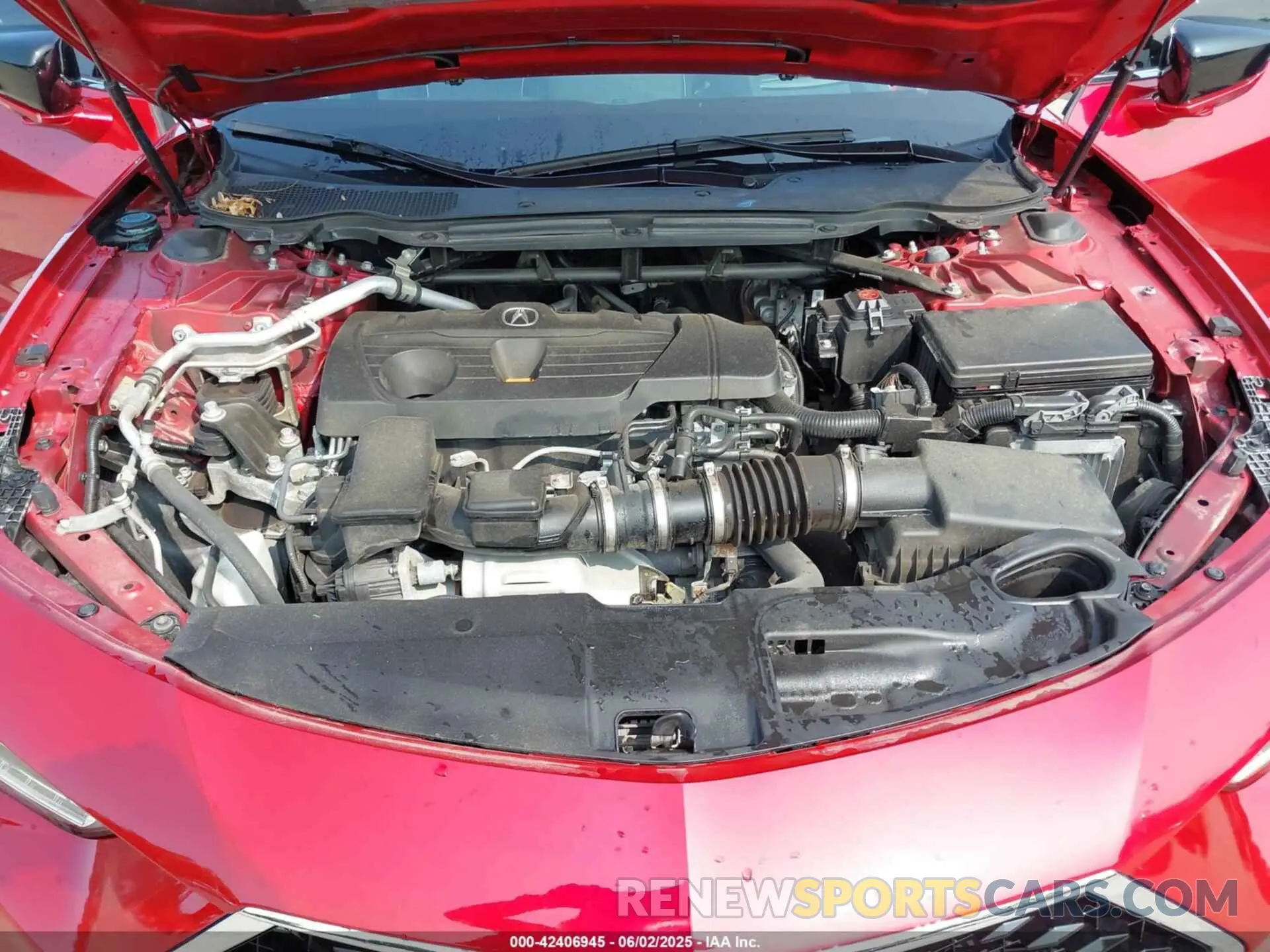 10 Photograph of a damaged car 19UUB6F64MA006427 ACURA TLX 2021