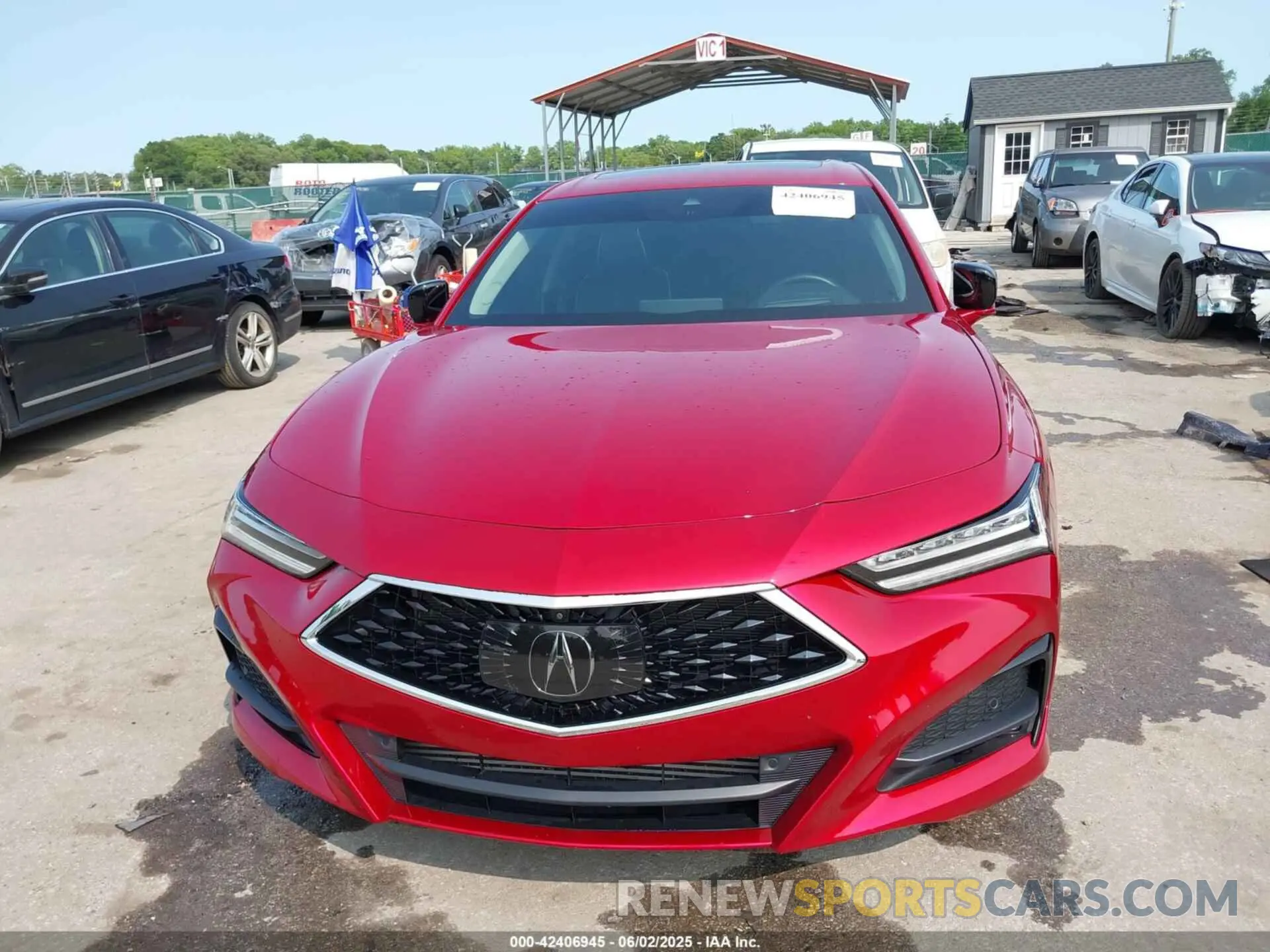 6 Photograph of a damaged car 19UUB6F64MA006427 ACURA TLX 2021