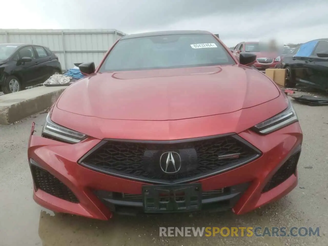 5 Photograph of a damaged car 19UUB7F03MA001317 ACURA TLX 2021