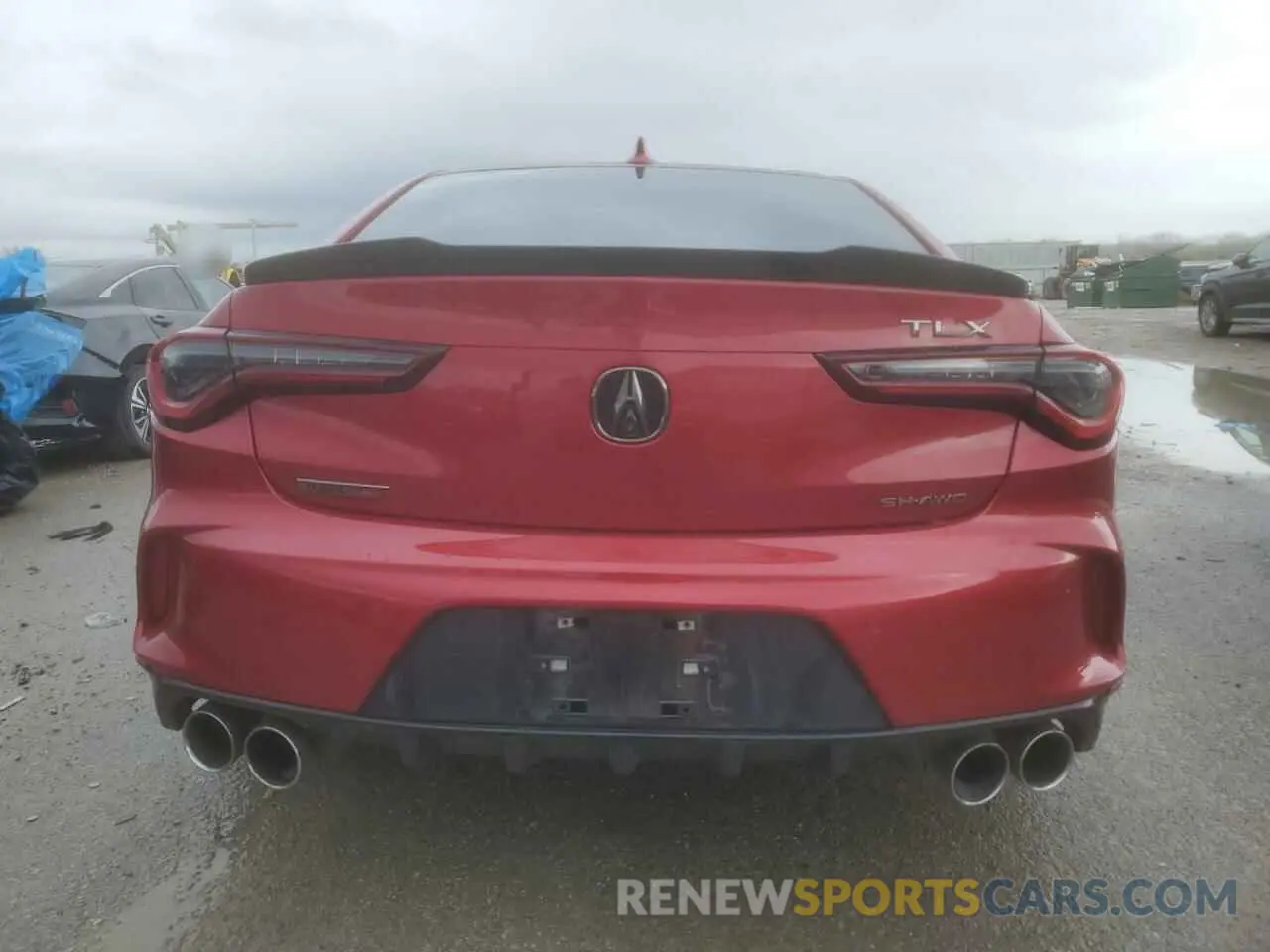 6 Photograph of a damaged car 19UUB7F03MA001317 ACURA TLX 2021