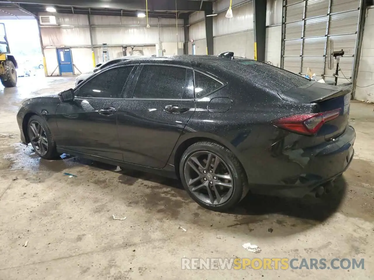 2 Photograph of a damaged car 19UUB7F05MA000735 ACURA TLX 2021
