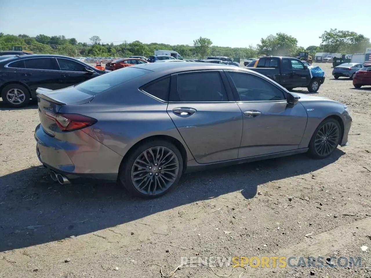 3 Photograph of a damaged car 19UUB7F09MA000379 ACURA TLX 2021