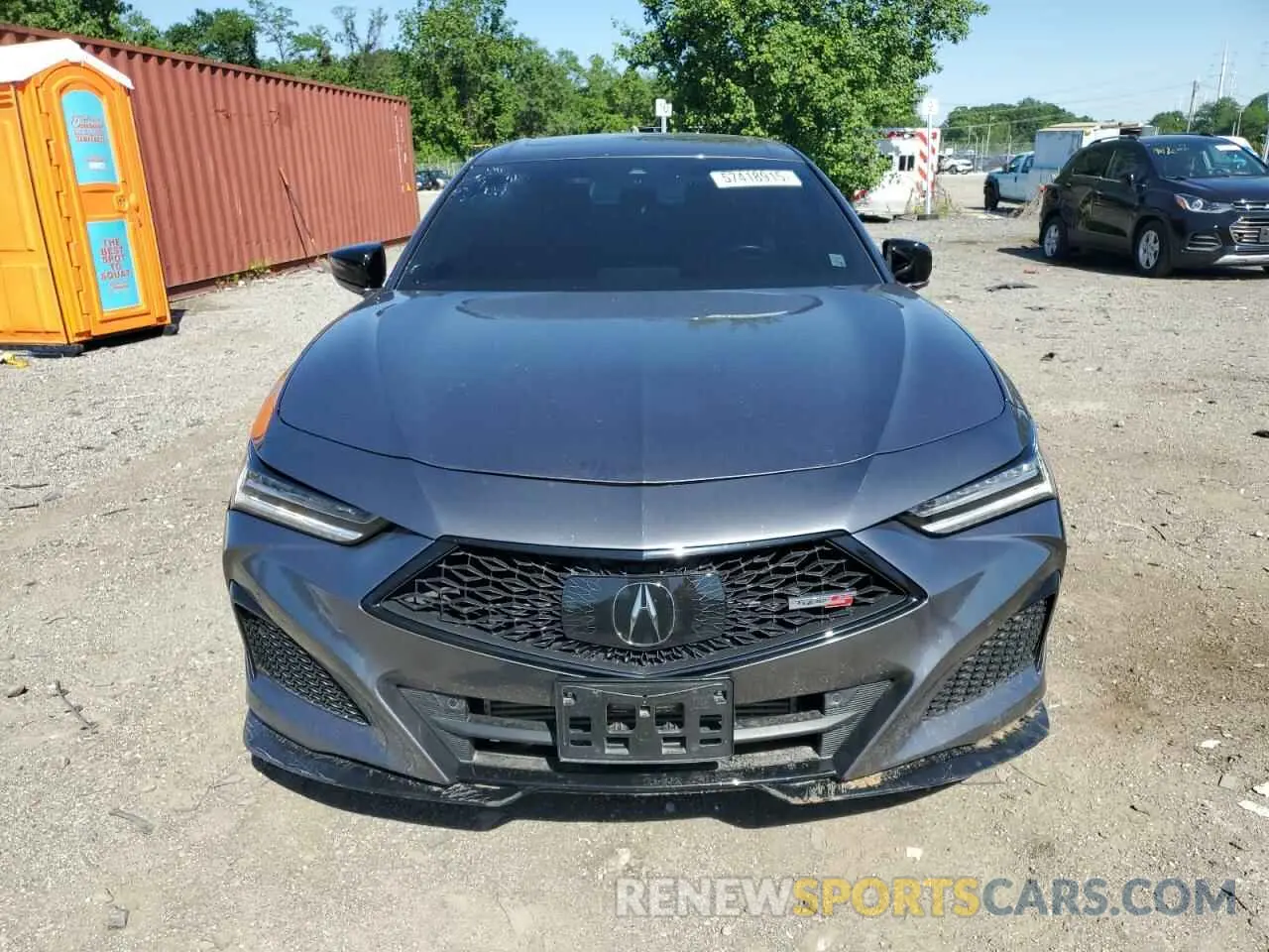 5 Photograph of a damaged car 19UUB7F09MA000379 ACURA TLX 2021