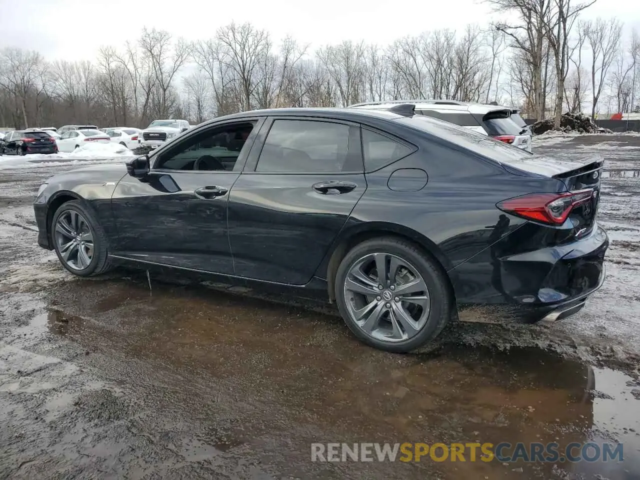 2 Photograph of a damaged car 29UUB6F52MA003677 ACURA TLX 2021