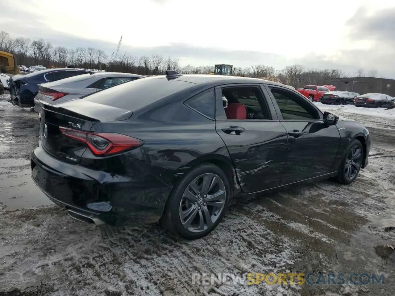 3 Photograph of a damaged car 29UUB6F52MA003677 ACURA TLX 2021