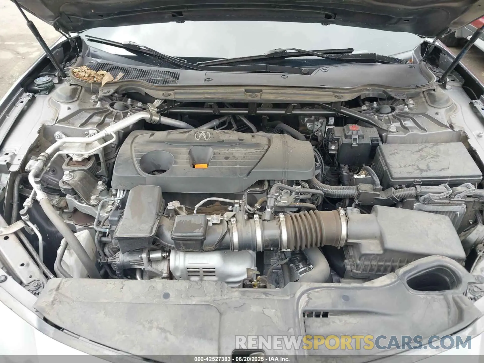 10 Photograph of a damaged car 19UUB5F41NA001843 ACURA TLX 2022