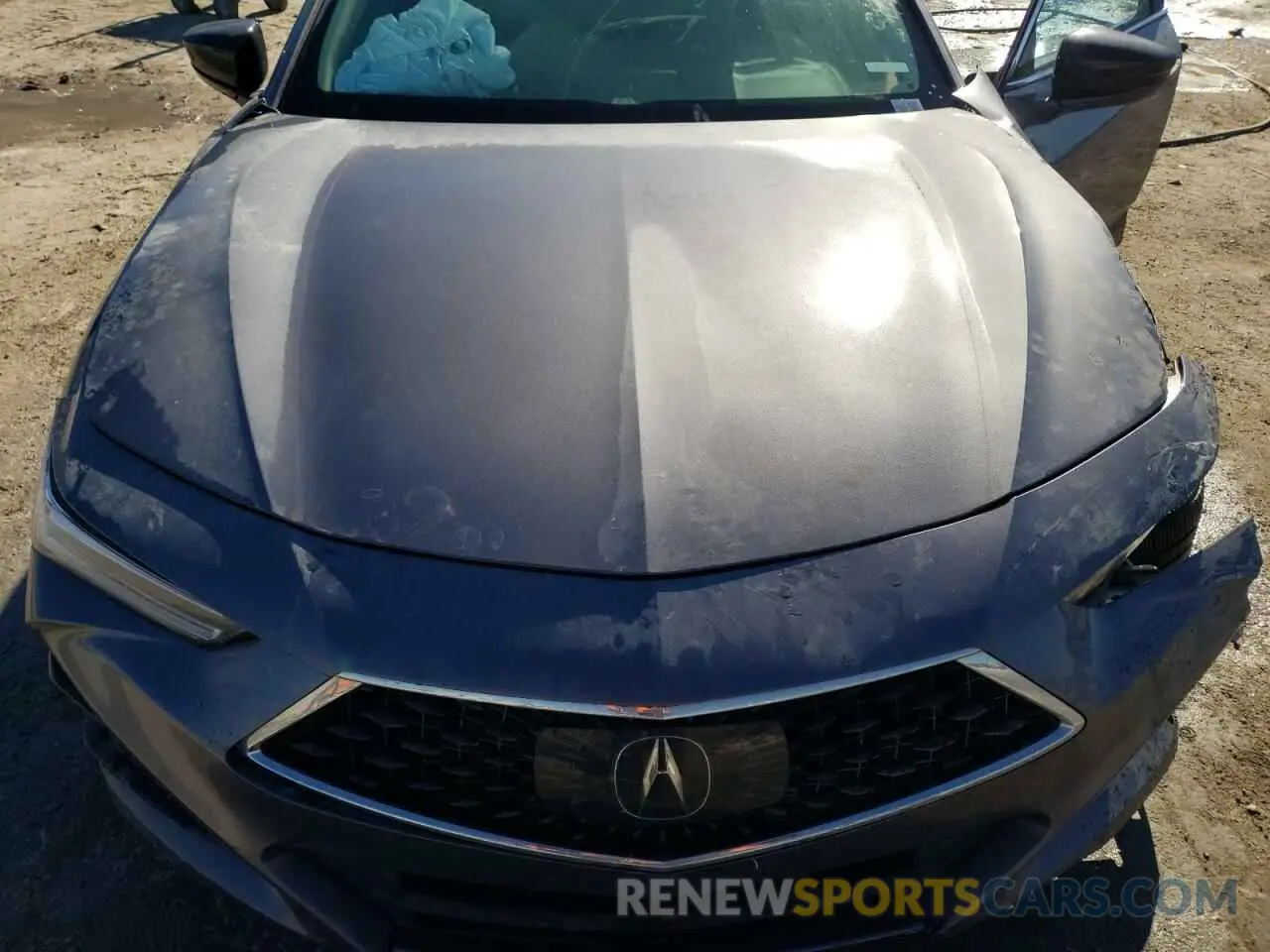 11 Photograph of a damaged car 19UUB5F41NA003012 ACURA TLX 2022