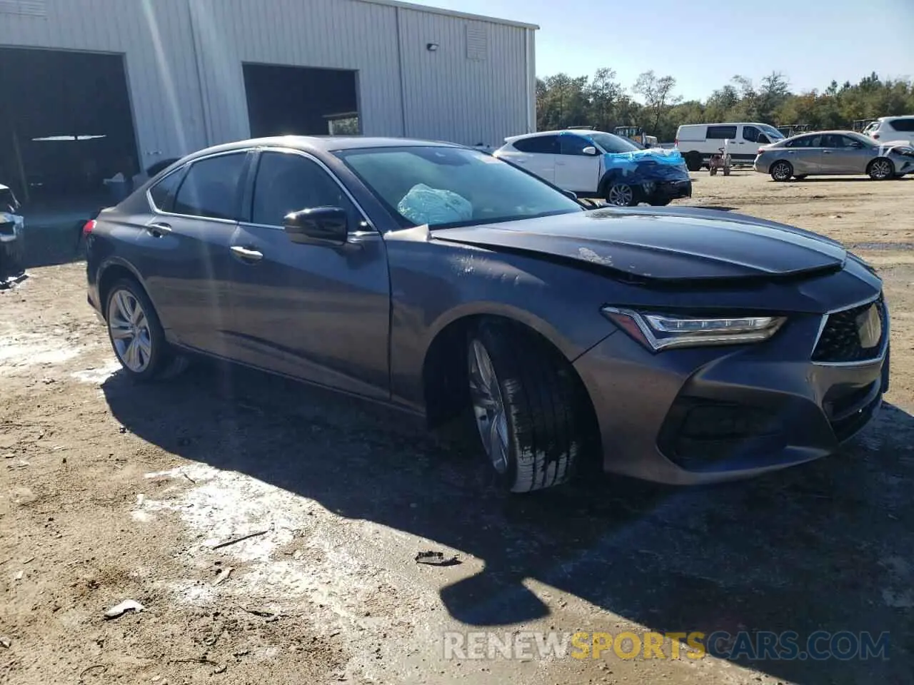 4 Photograph of a damaged car 19UUB5F41NA003012 ACURA TLX 2022