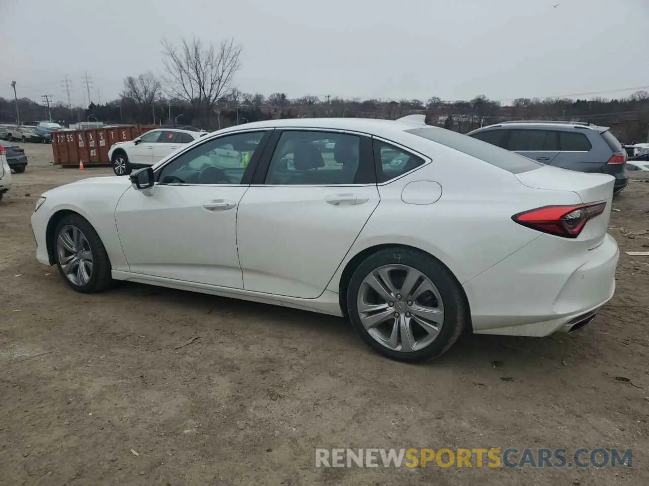 2 Photograph of a damaged car 19UUB5F44NA001657 ACURA TLX 2022