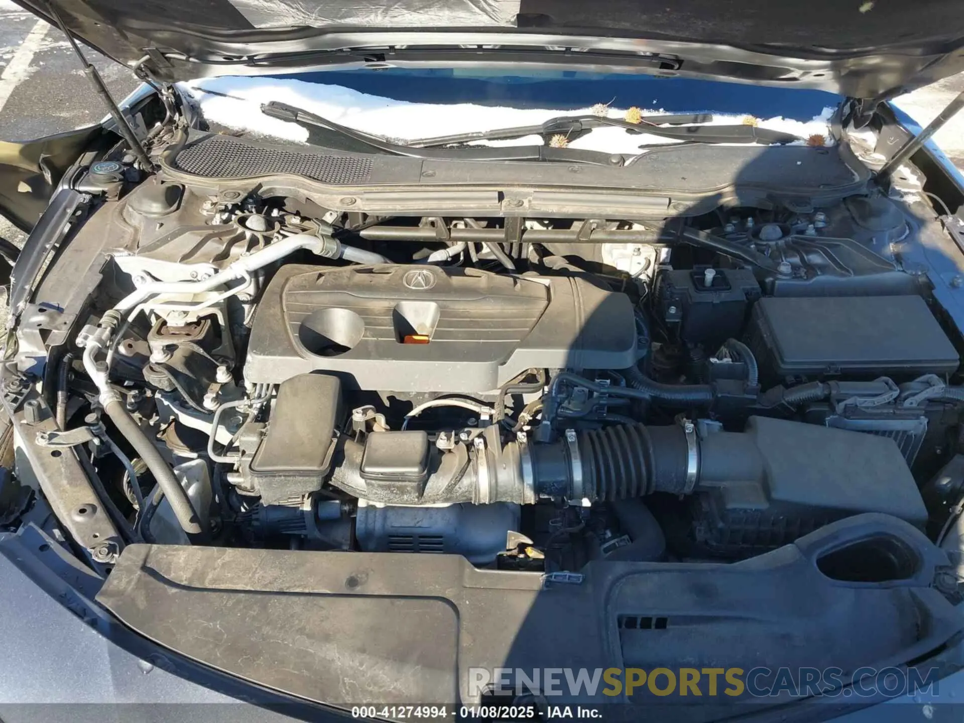 10 Photograph of a damaged car 19UUB5F50NA002152 ACURA TLX 2022