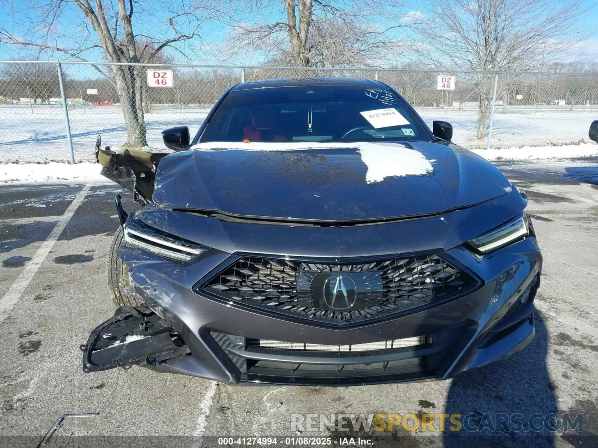 12 Photograph of a damaged car 19UUB5F50NA002152 ACURA TLX 2022