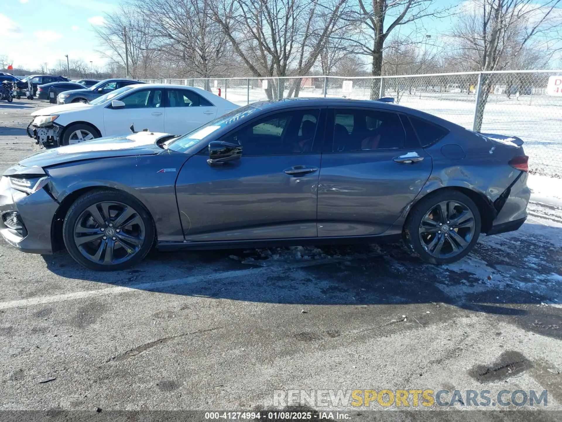 14 Photograph of a damaged car 19UUB5F50NA002152 ACURA TLX 2022