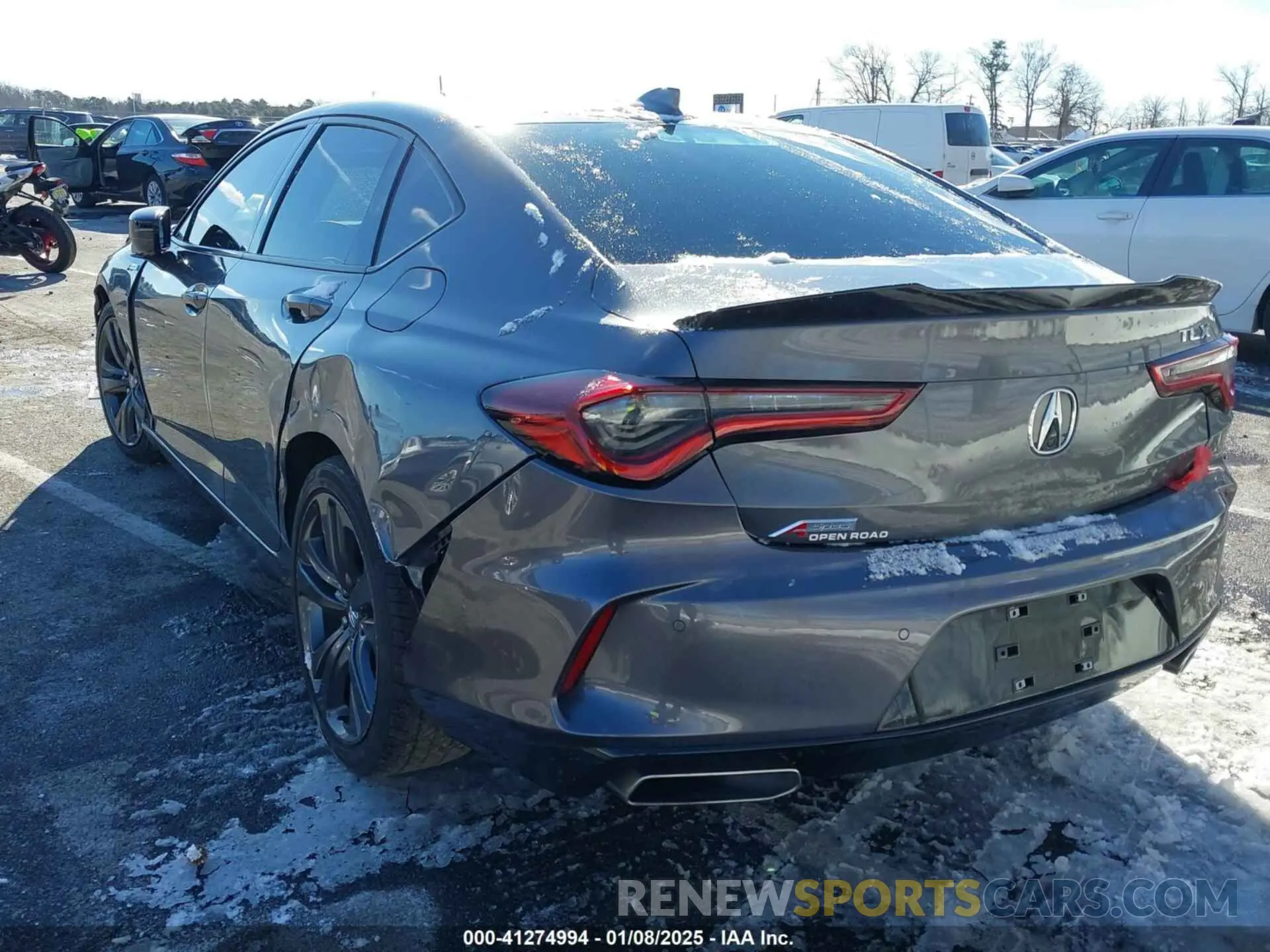 3 Photograph of a damaged car 19UUB5F50NA002152 ACURA TLX 2022