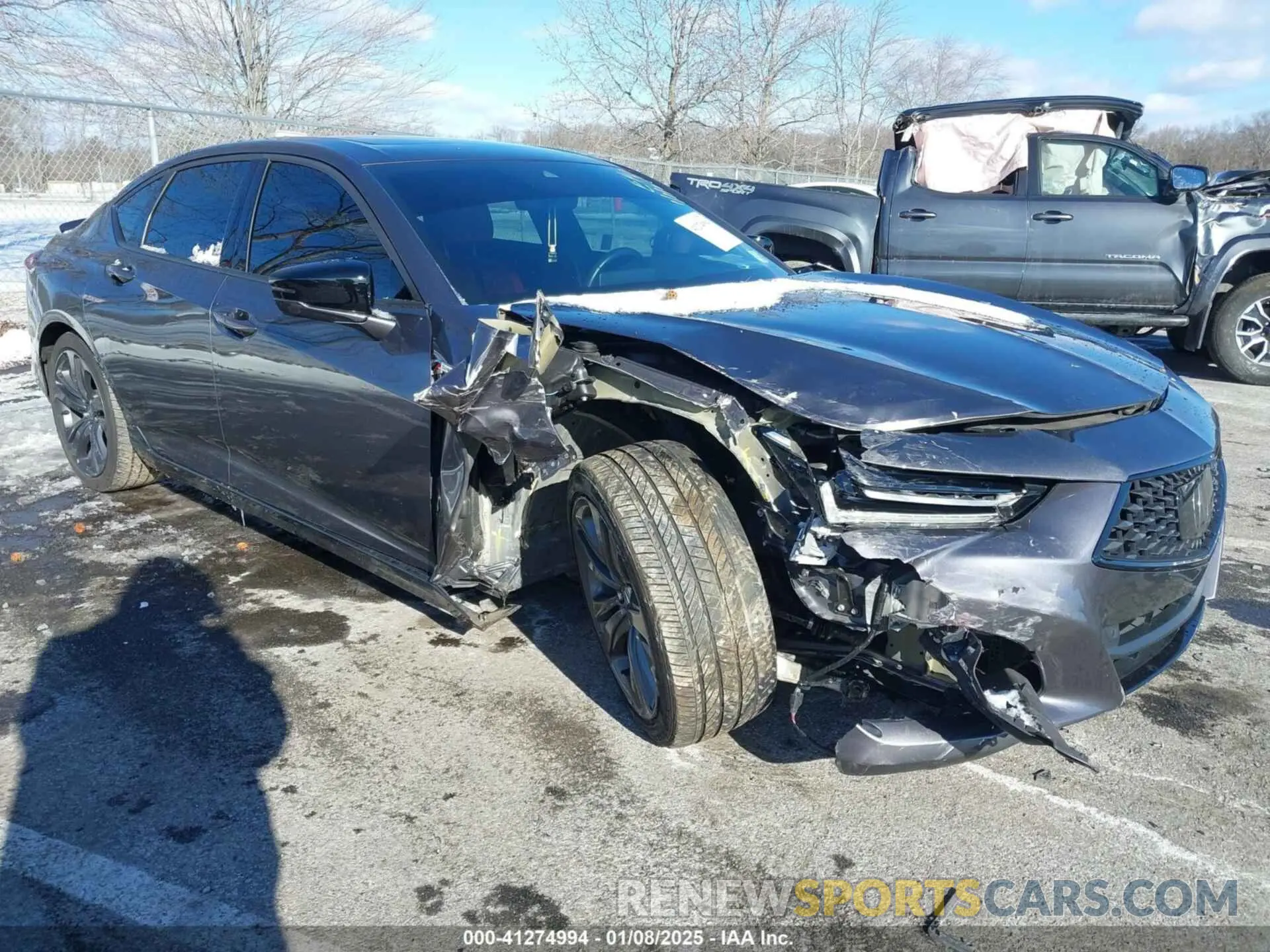 6 Photograph of a damaged car 19UUB5F50NA002152 ACURA TLX 2022