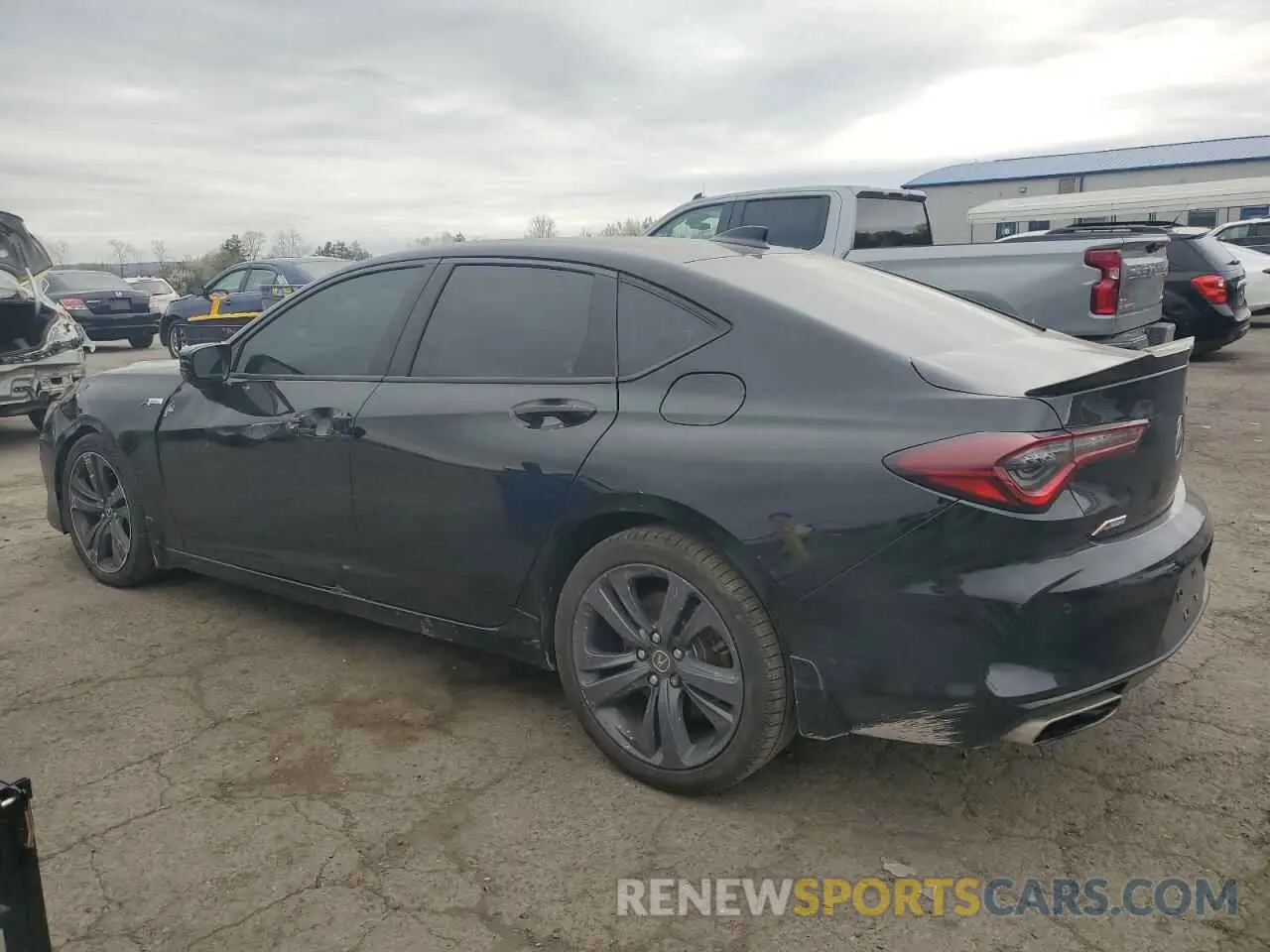 2 Photograph of a damaged car 19UUB5F51NA003892 ACURA TLX 2022
