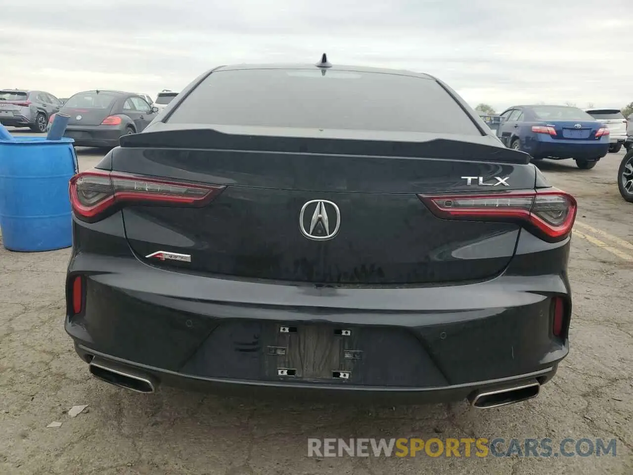 6 Photograph of a damaged car 19UUB5F51NA003892 ACURA TLX 2022