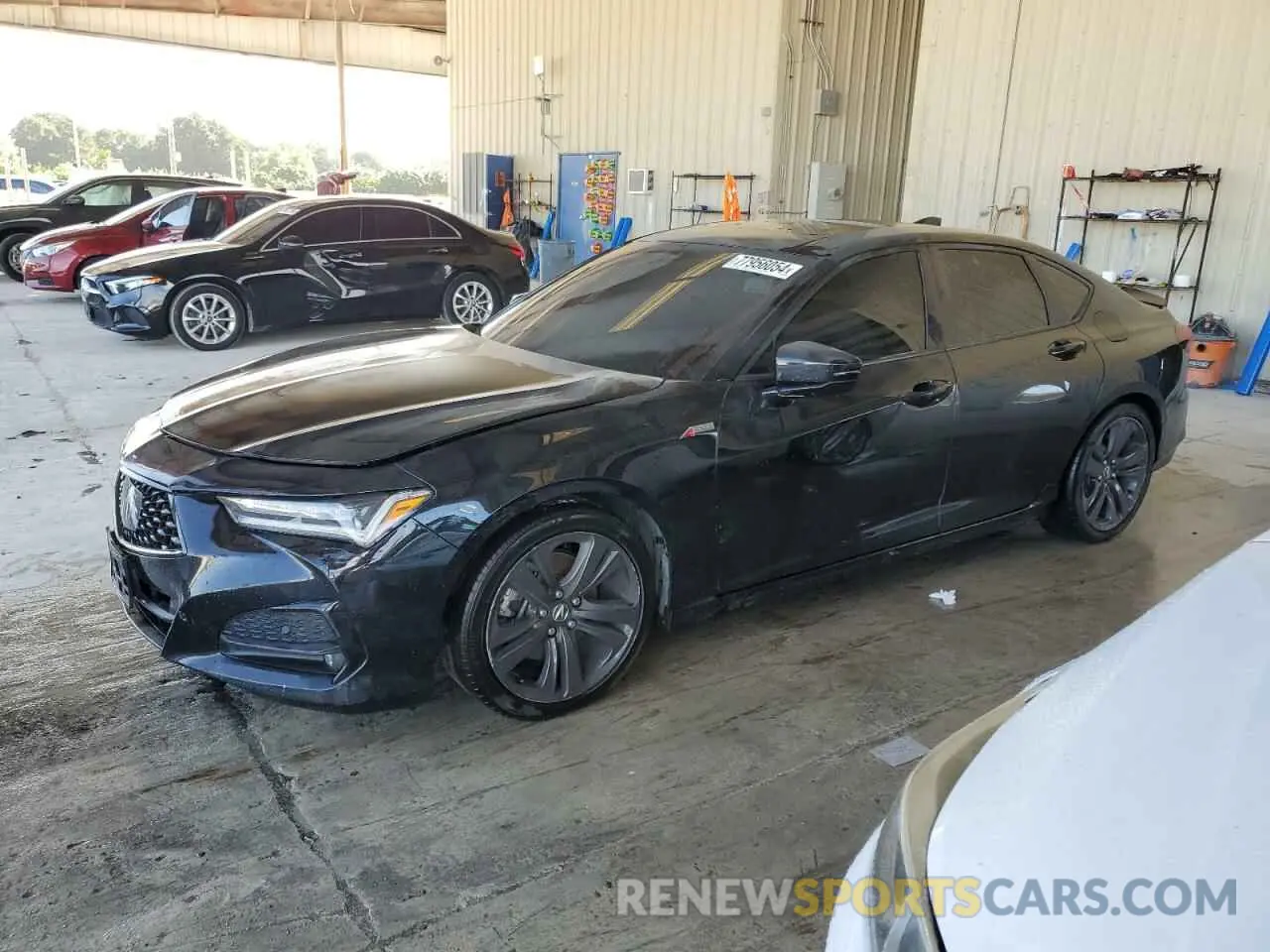 1 Photograph of a damaged car 19UUB5F52NA003304 ACURA TLX 2022