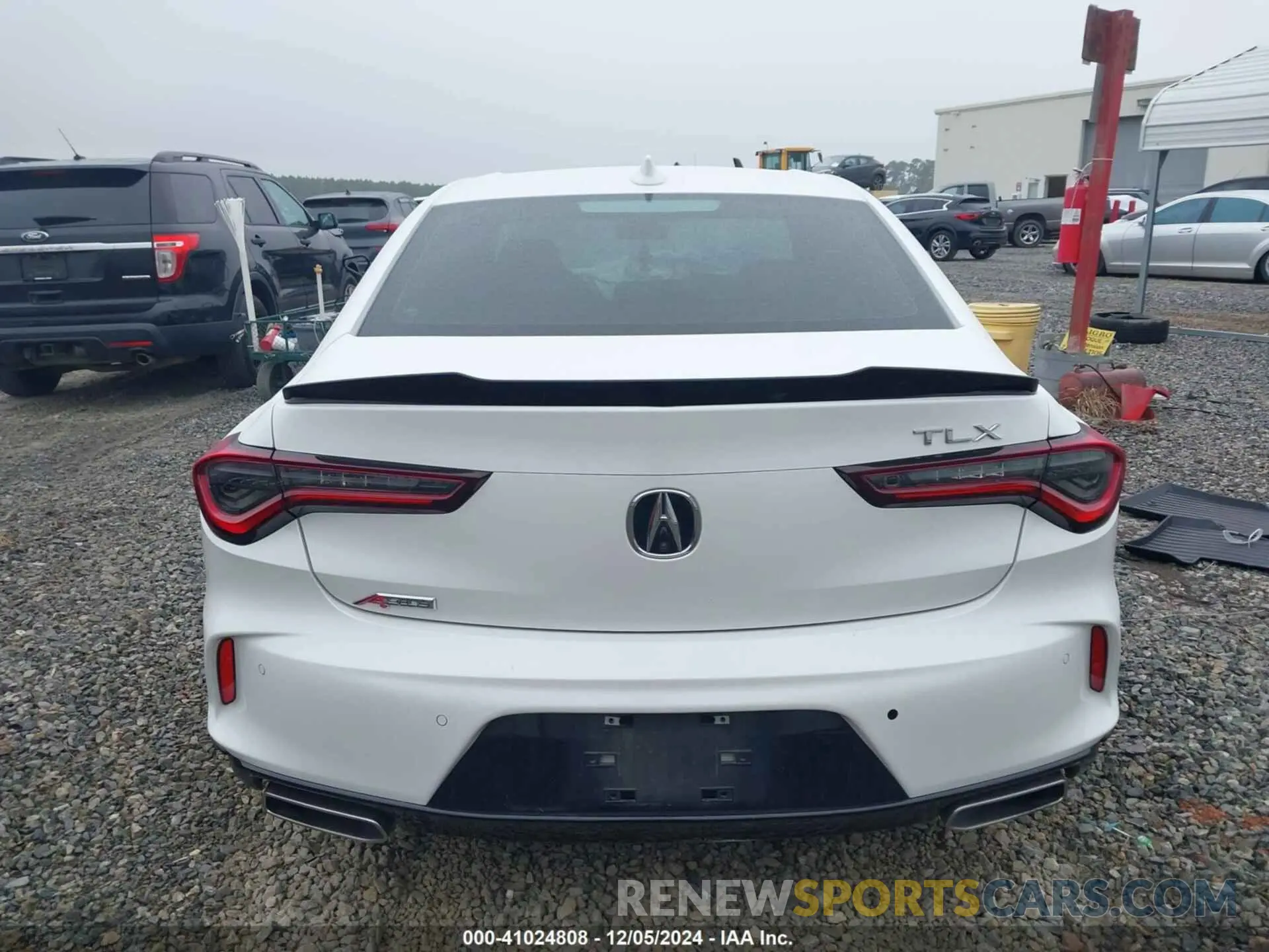 16 Photograph of a damaged car 19UUB5F52NA003710 ACURA TLX 2022
