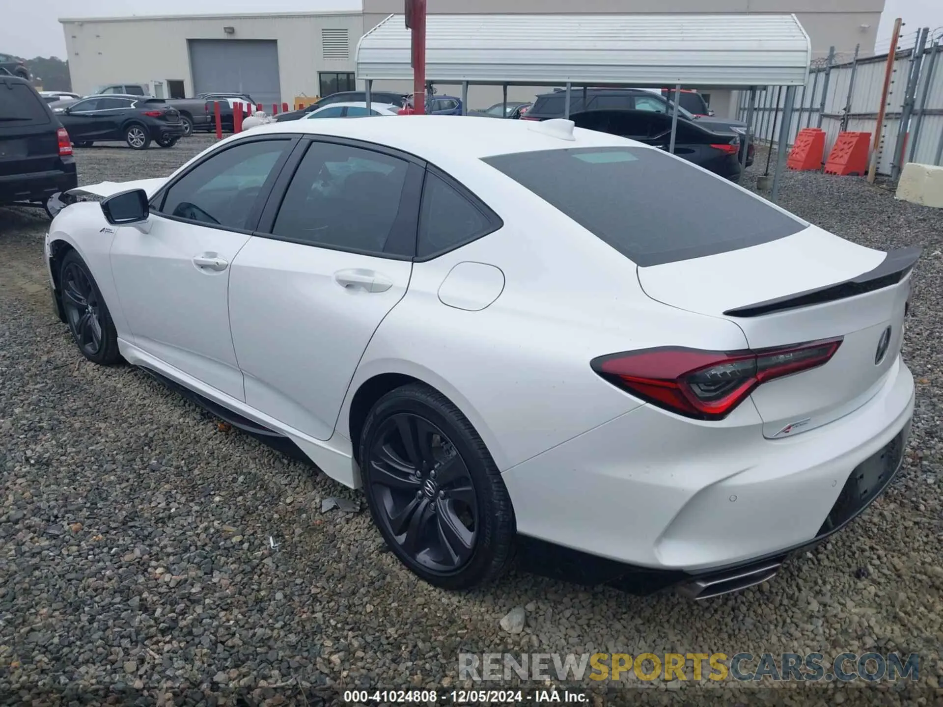 3 Photograph of a damaged car 19UUB5F52NA003710 ACURA TLX 2022