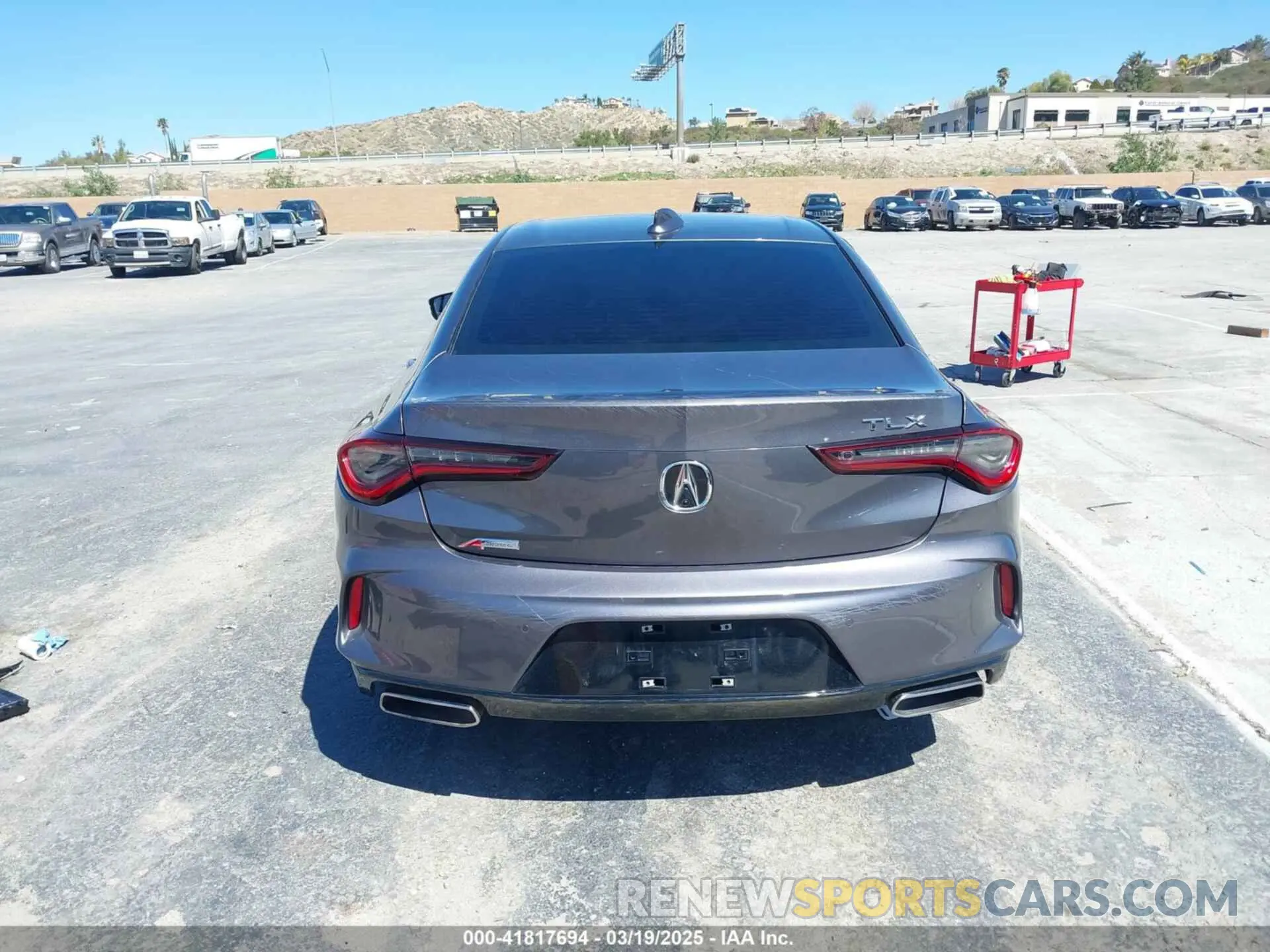 16 Photograph of a damaged car 19UUB5F52NA003934 ACURA TLX 2022