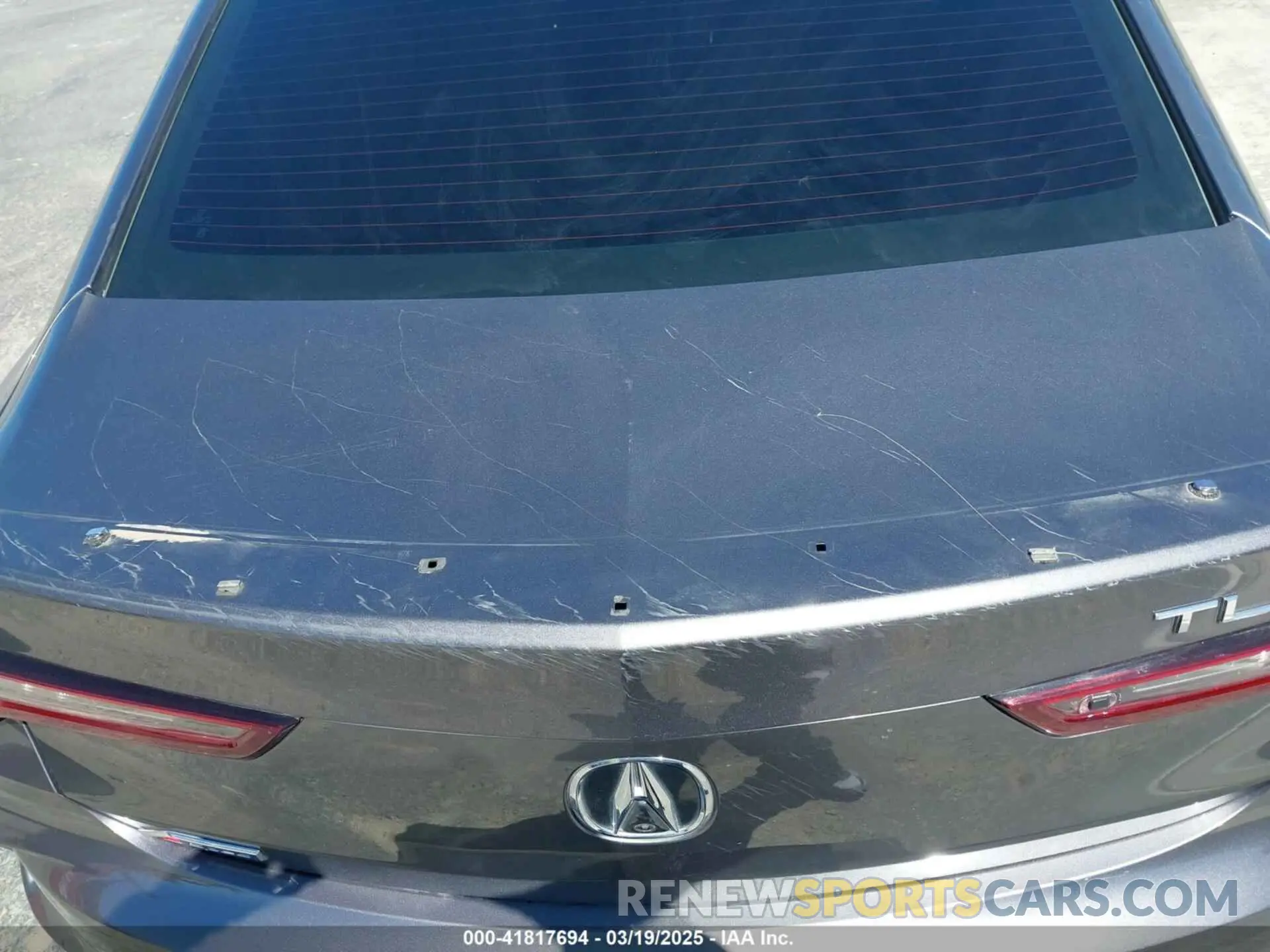 17 Photograph of a damaged car 19UUB5F52NA003934 ACURA TLX 2022