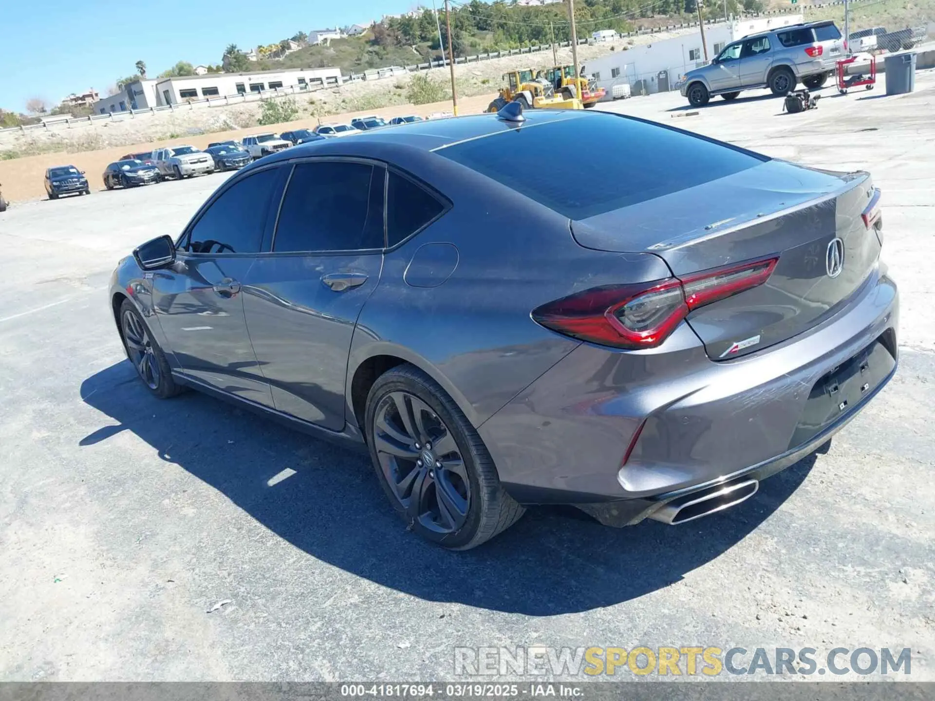3 Photograph of a damaged car 19UUB5F52NA003934 ACURA TLX 2022