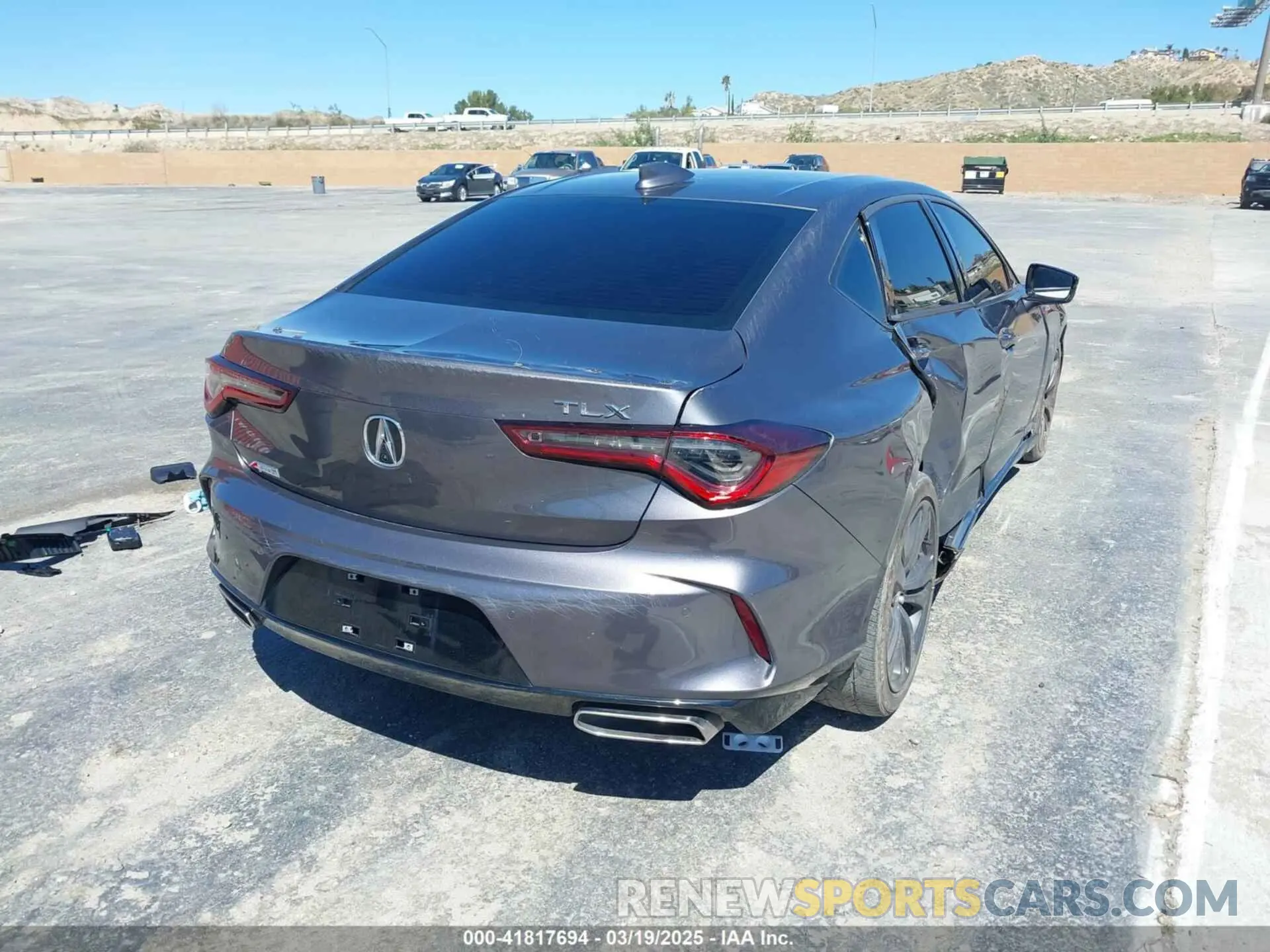 4 Photograph of a damaged car 19UUB5F52NA003934 ACURA TLX 2022
