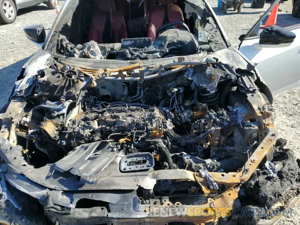 11 Photograph of a damaged car 19UUB5F52NA004243 ACURA TLX 2022