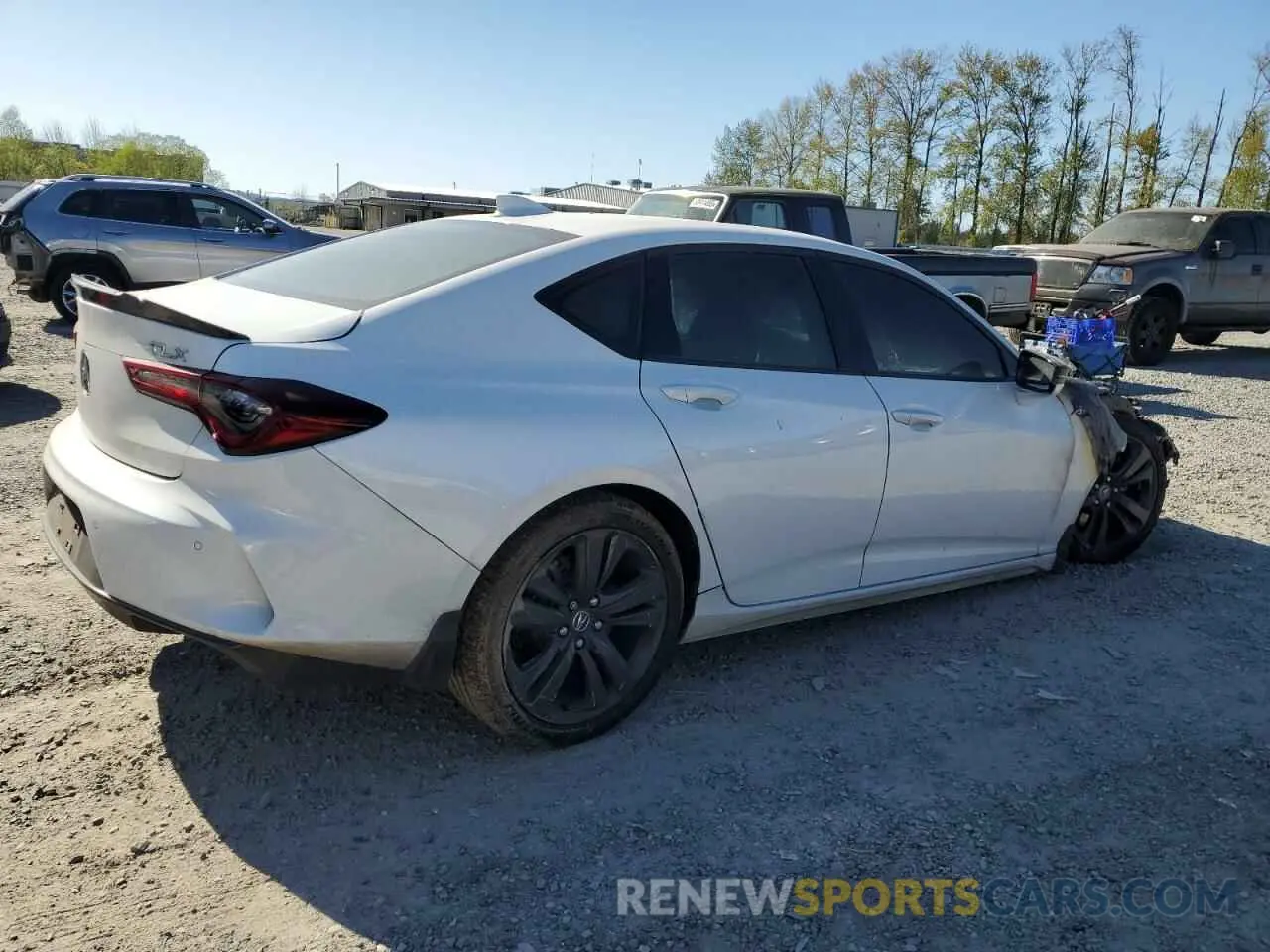 3 Photograph of a damaged car 19UUB5F52NA004243 ACURA TLX 2022
