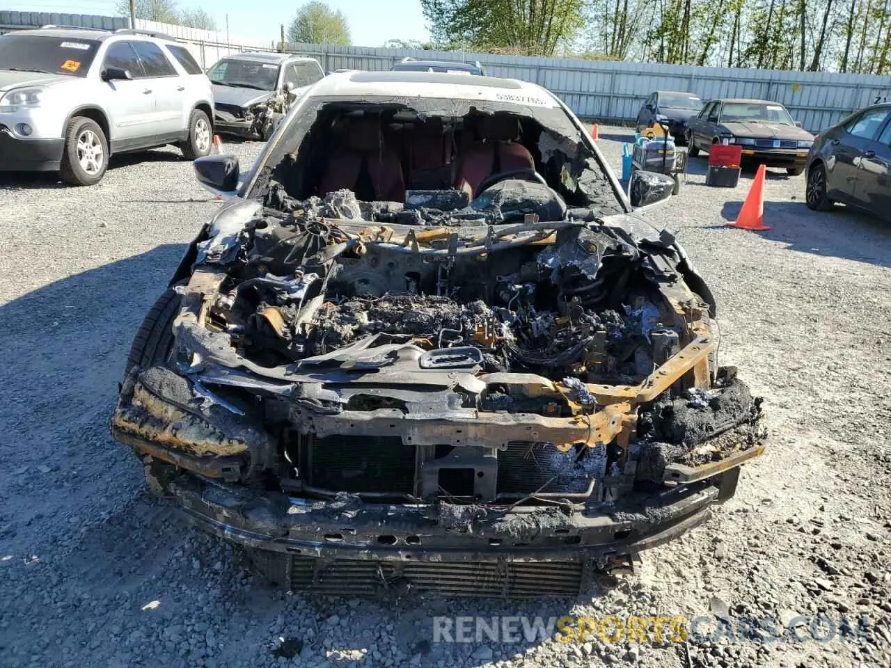 5 Photograph of a damaged car 19UUB5F52NA004243 ACURA TLX 2022