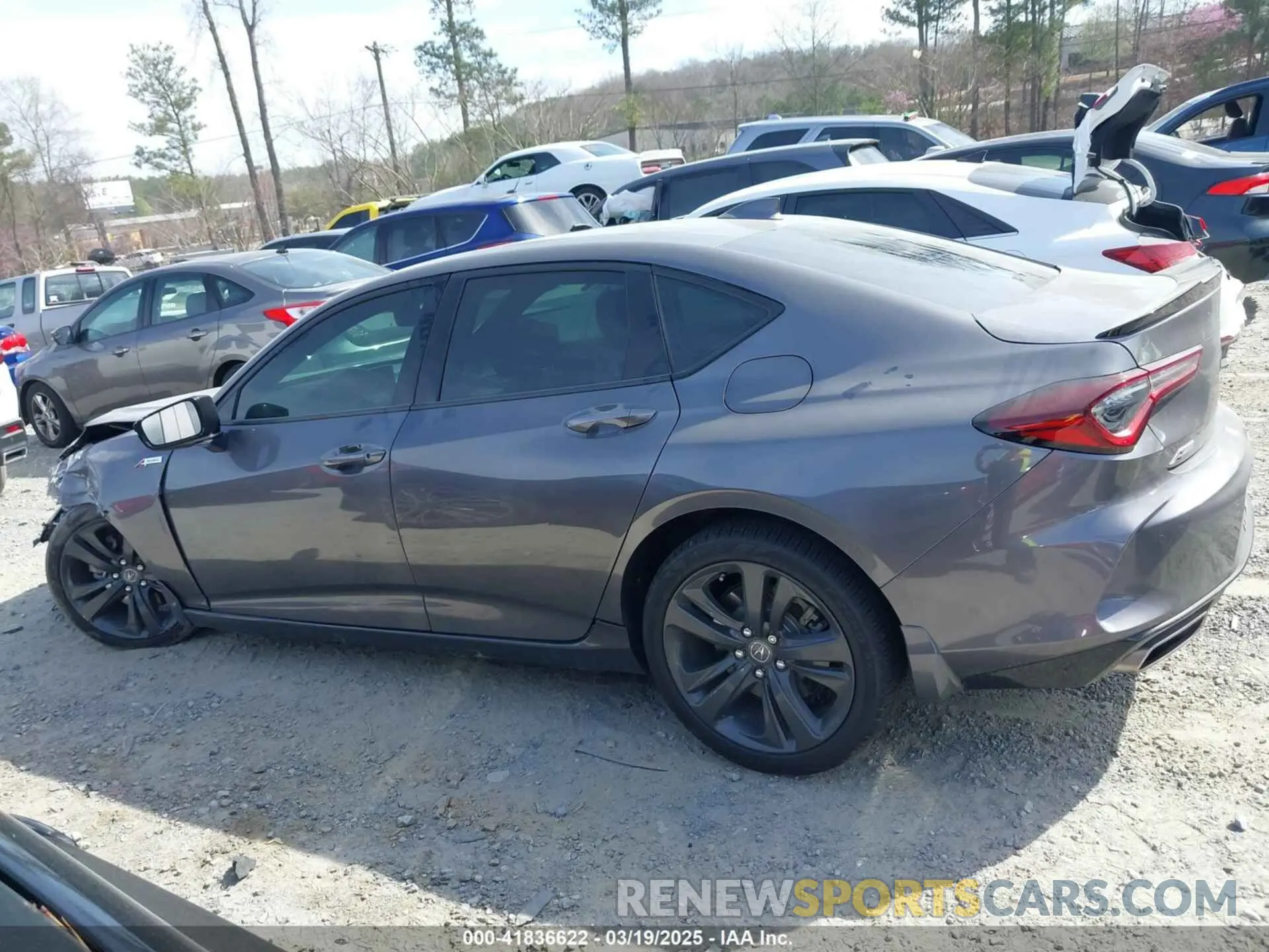 14 Photograph of a damaged car 19UUB5F53NA002629 ACURA TLX 2022