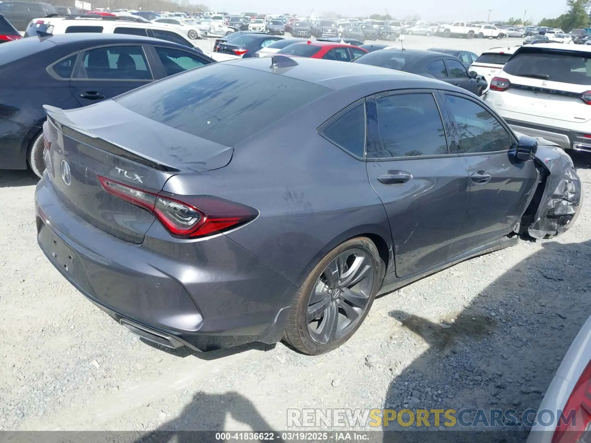 4 Photograph of a damaged car 19UUB5F53NA002629 ACURA TLX 2022