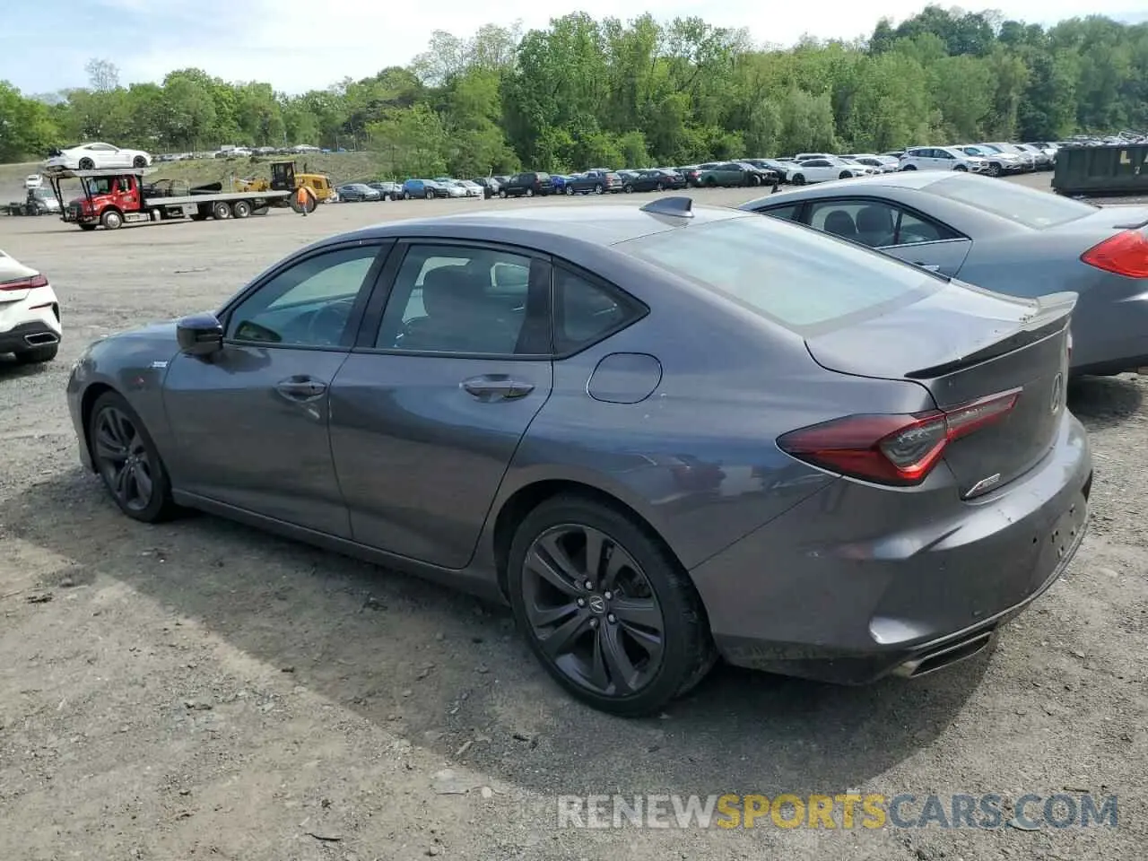 2 Photograph of a damaged car 19UUB5F53NA004087 ACURA TLX 2022