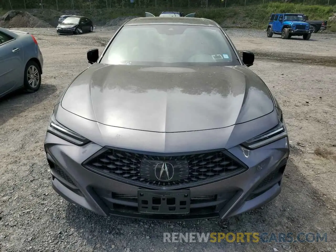 5 Photograph of a damaged car 19UUB5F53NA004087 ACURA TLX 2022