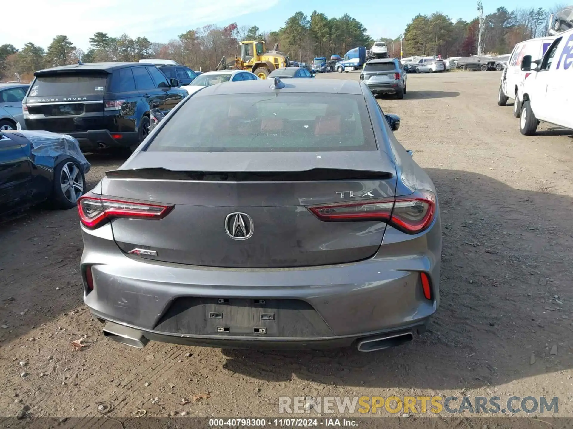 16 Photograph of a damaged car 19UUB5F54NA000596 ACURA TLX 2022