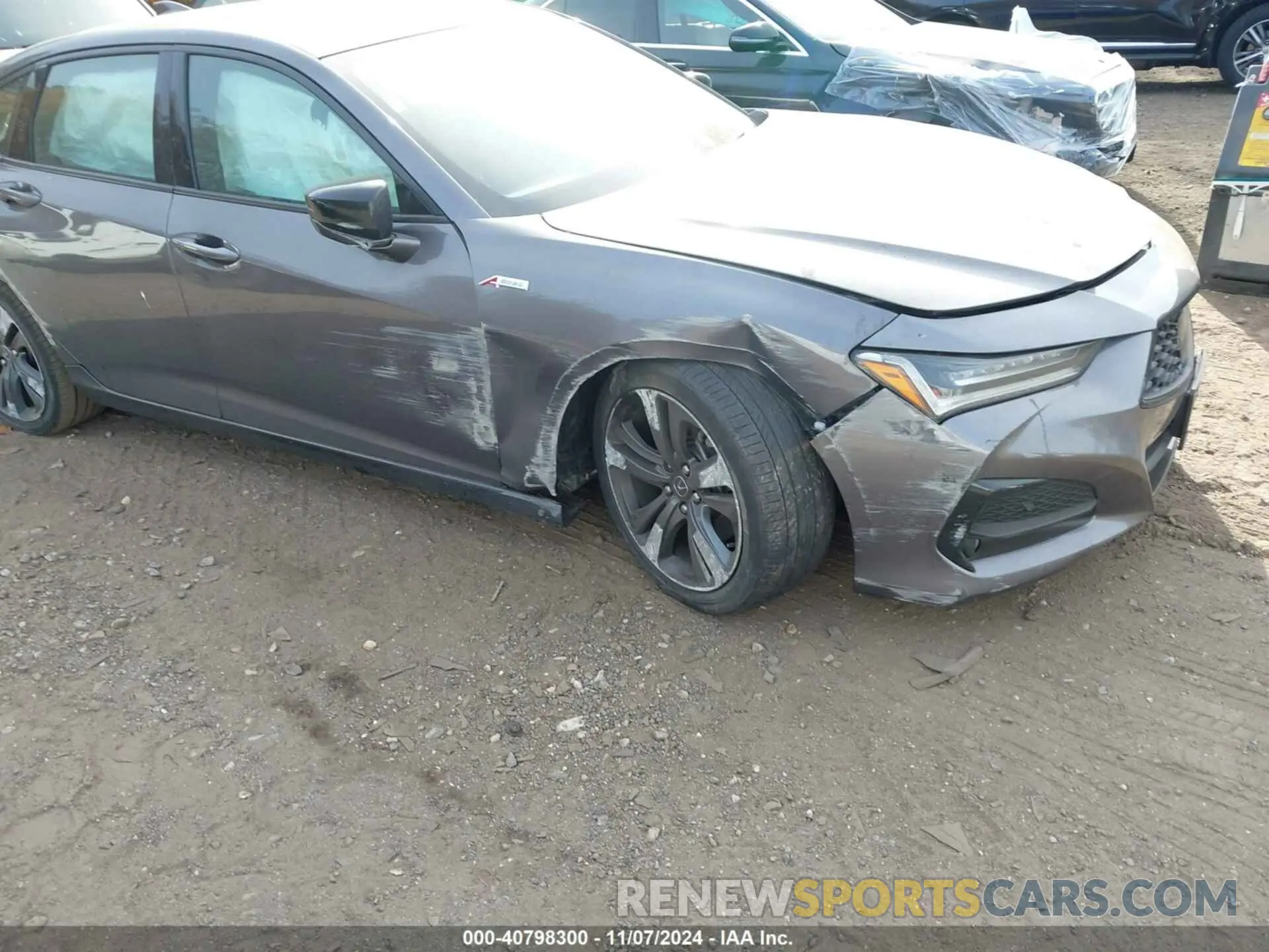 6 Photograph of a damaged car 19UUB5F54NA000596 ACURA TLX 2022
