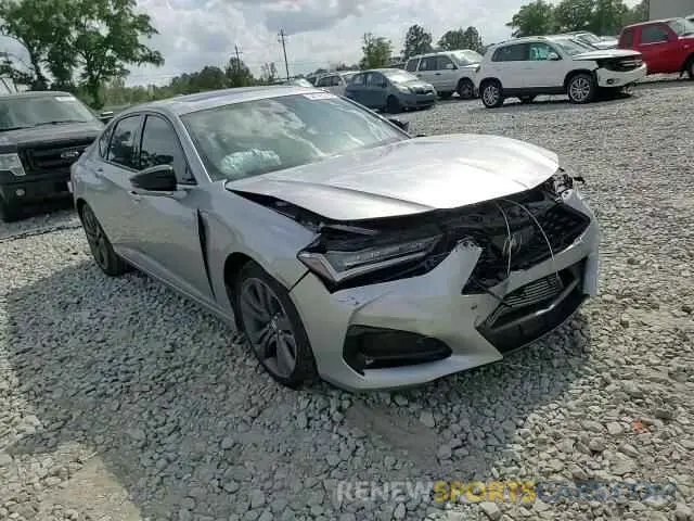 13 Photograph of a damaged car 19UUB5F55NA000851 ACURA TLX 2022