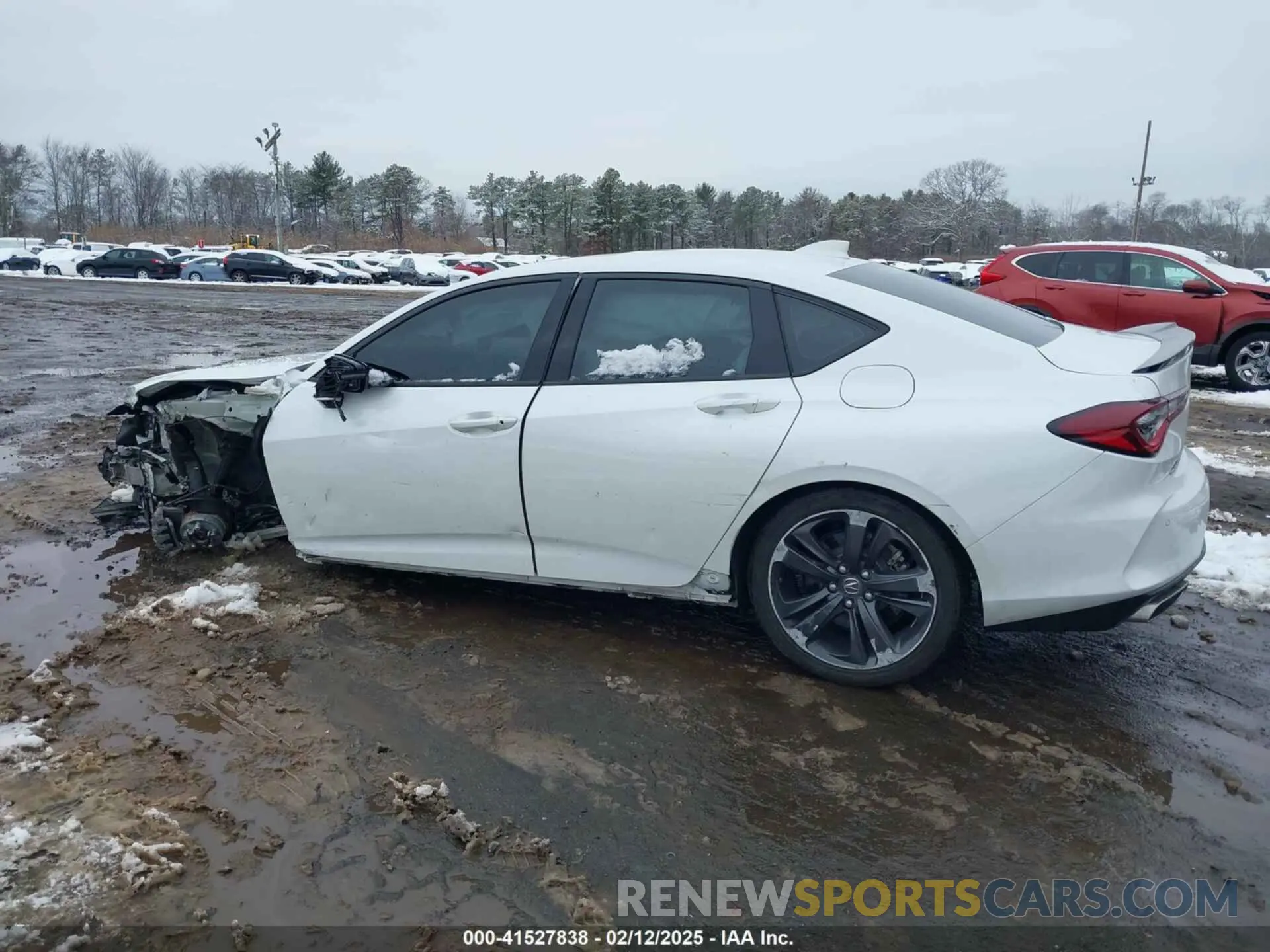 14 Photograph of a damaged car 19UUB5F55NA003443 ACURA TLX 2022