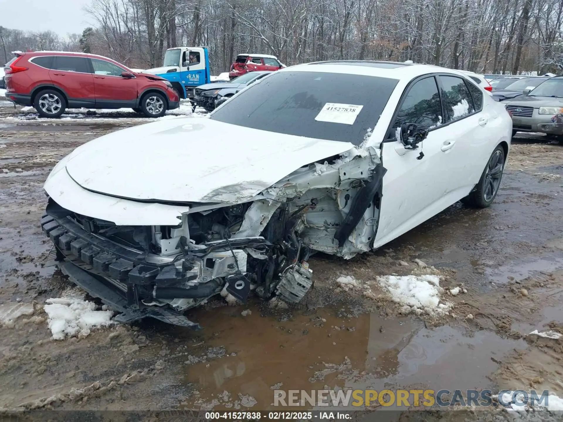 6 Photograph of a damaged car 19UUB5F55NA003443 ACURA TLX 2022