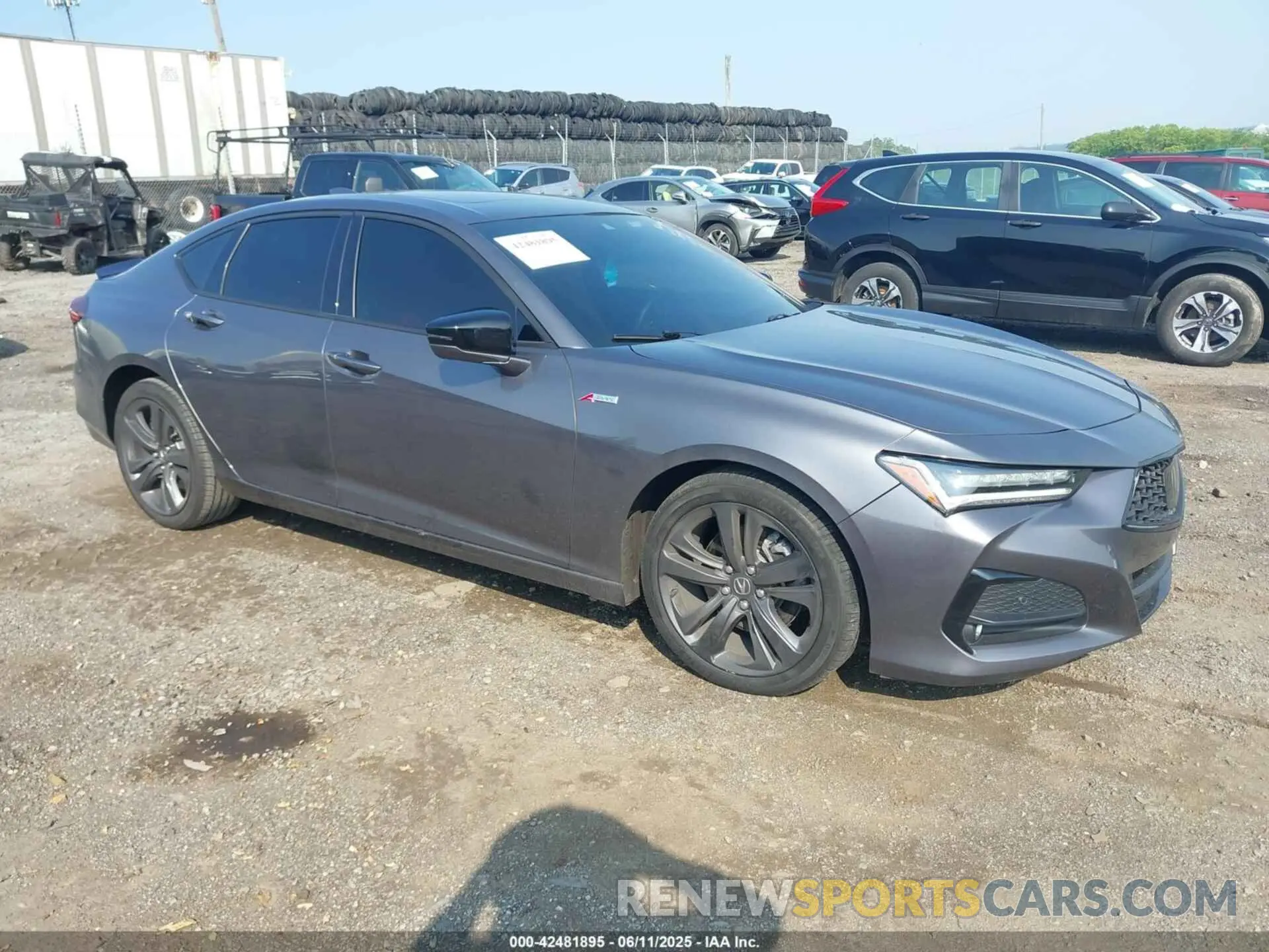 1 Photograph of a damaged car 19UUB5F56NA004388 ACURA TLX 2022