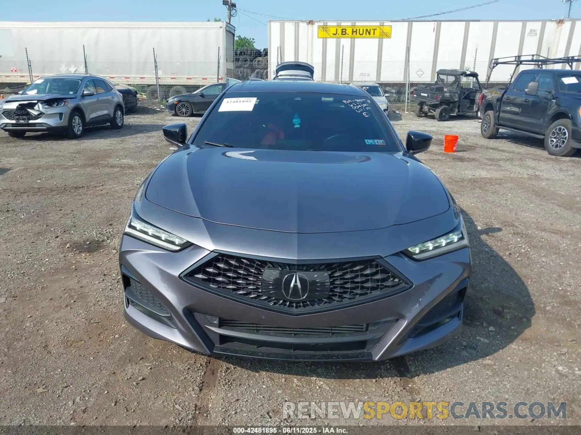 11 Photograph of a damaged car 19UUB5F56NA004388 ACURA TLX 2022