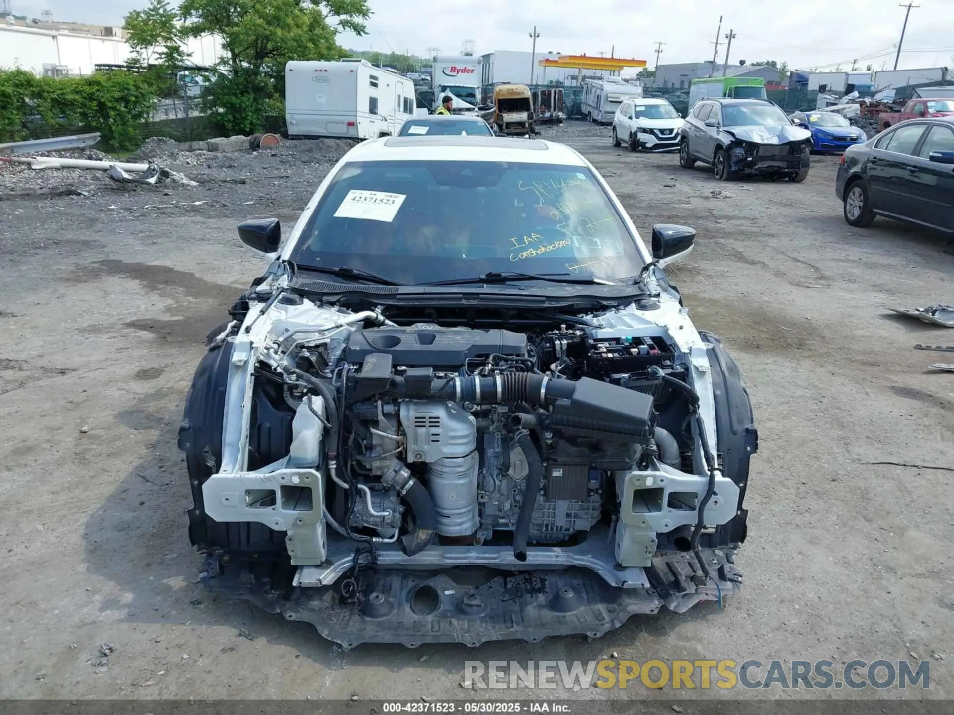 11 Photograph of a damaged car 19UUB5F56NA004956 ACURA TLX 2022