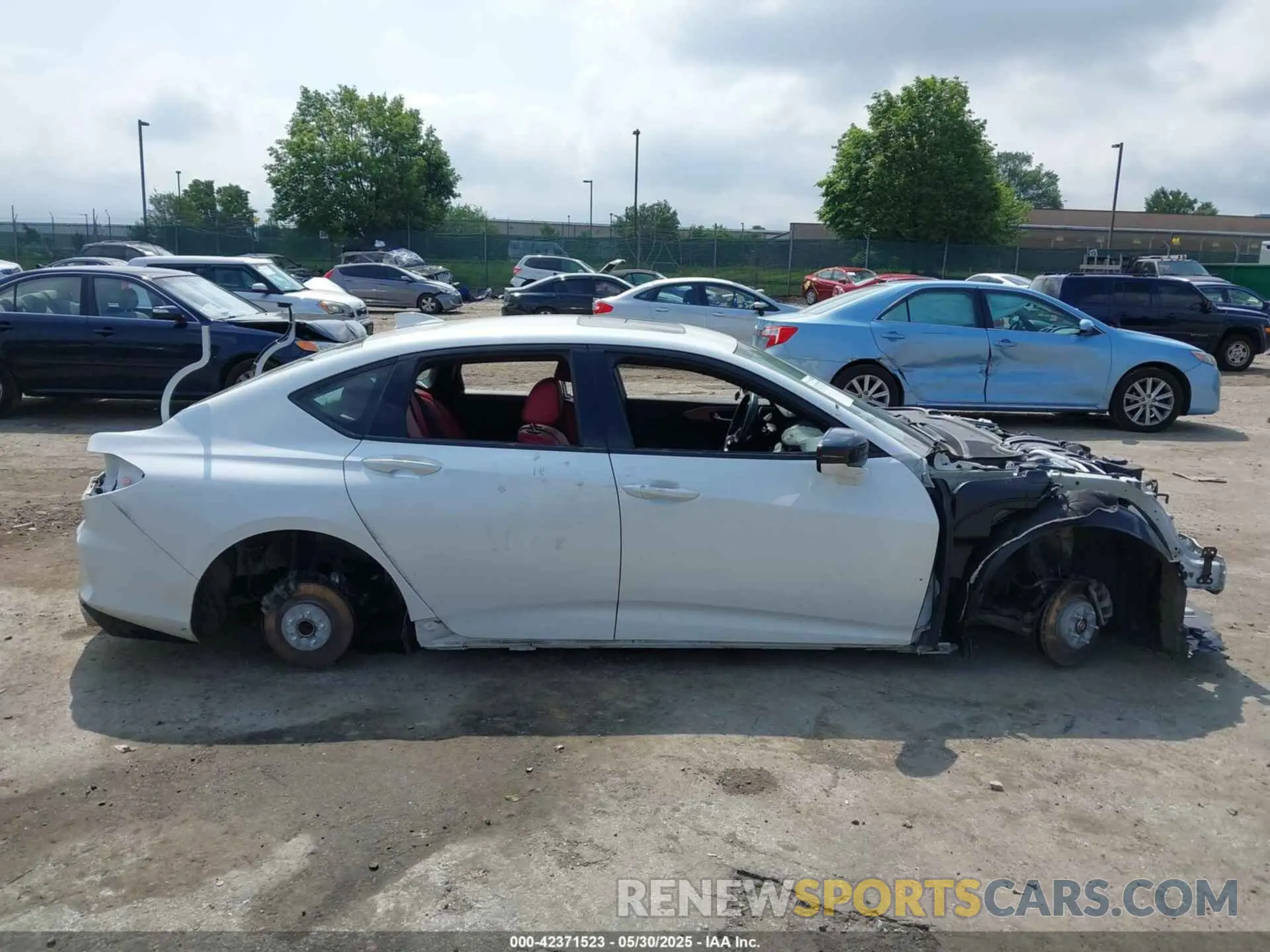 12 Photograph of a damaged car 19UUB5F56NA004956 ACURA TLX 2022