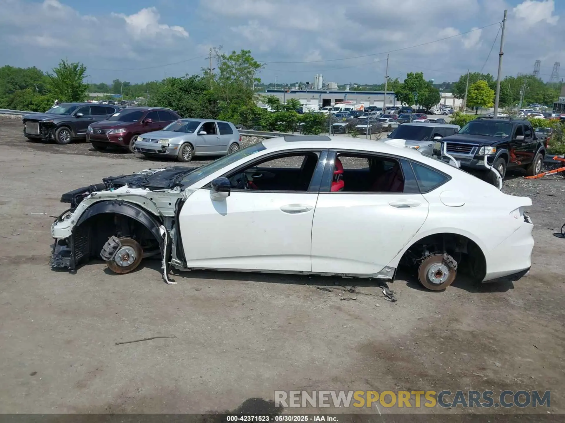 13 Photograph of a damaged car 19UUB5F56NA004956 ACURA TLX 2022